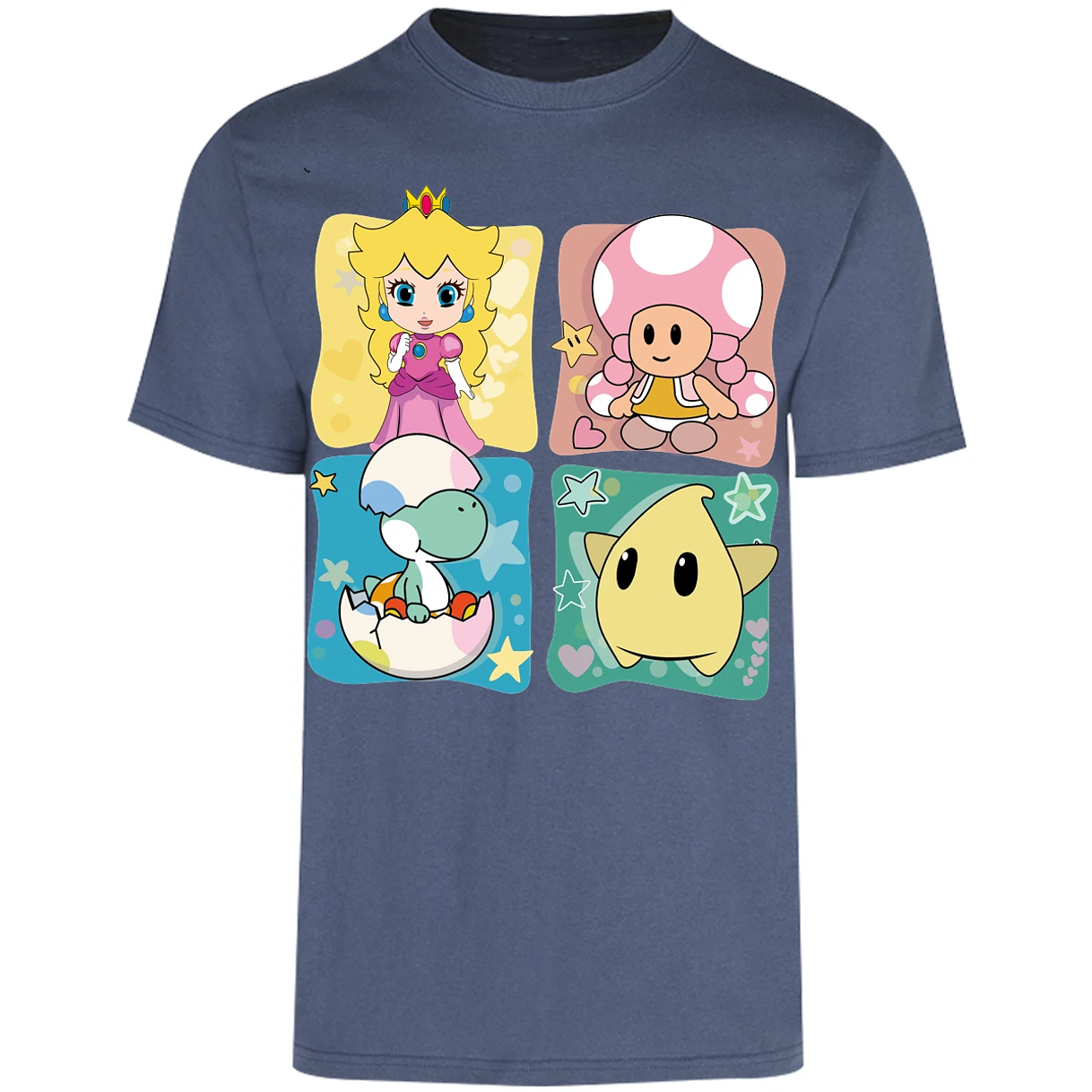 Playera Mario Bros Mario Personajes Kawaii para Adulto 21
