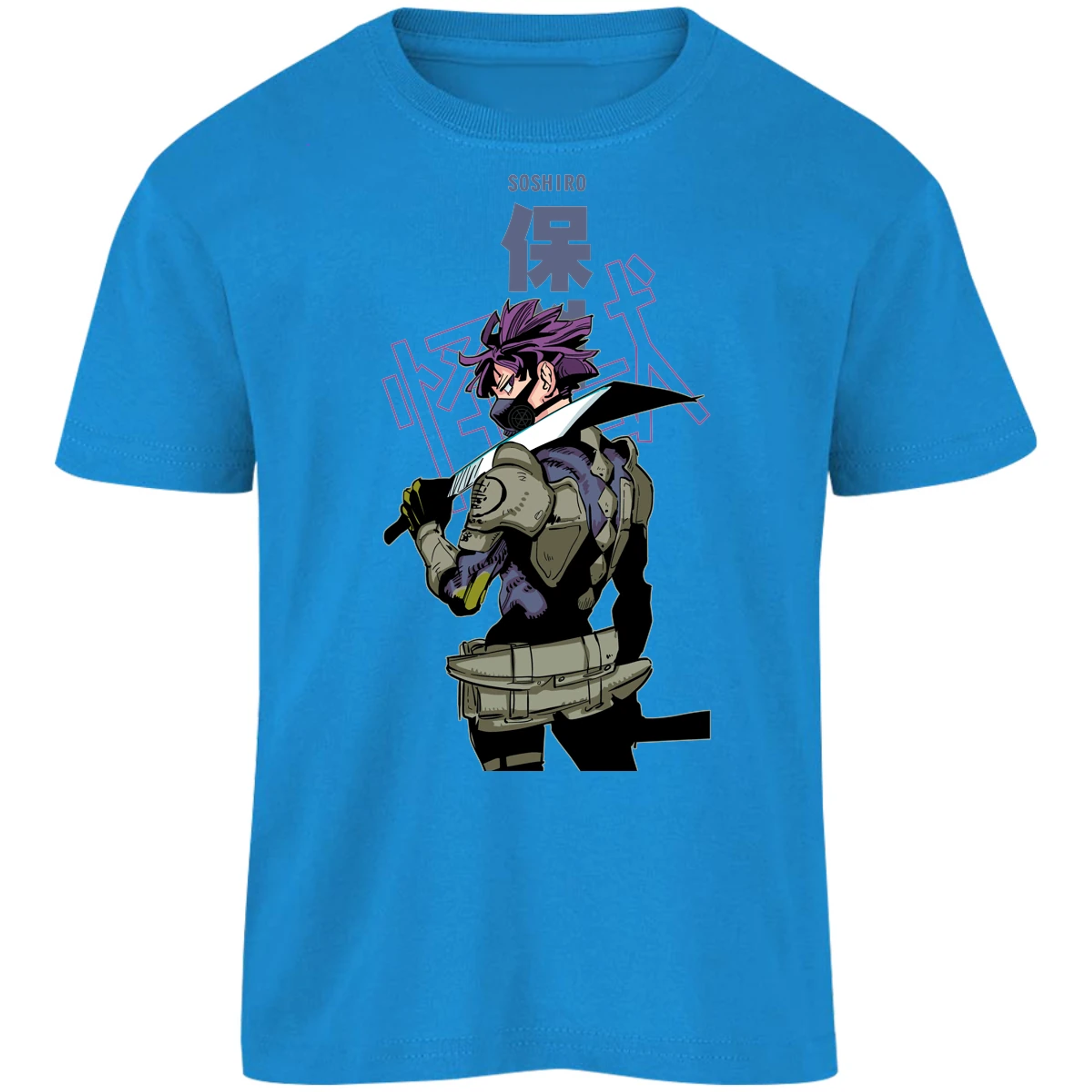 Playera Kaiju 8 Soshiro Anime para Niño 17