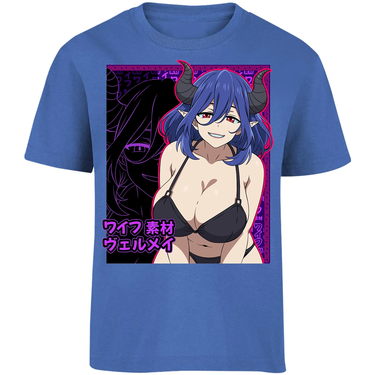 Playera Kinsou No Vermeil Vermeil Waifu para Niño 4