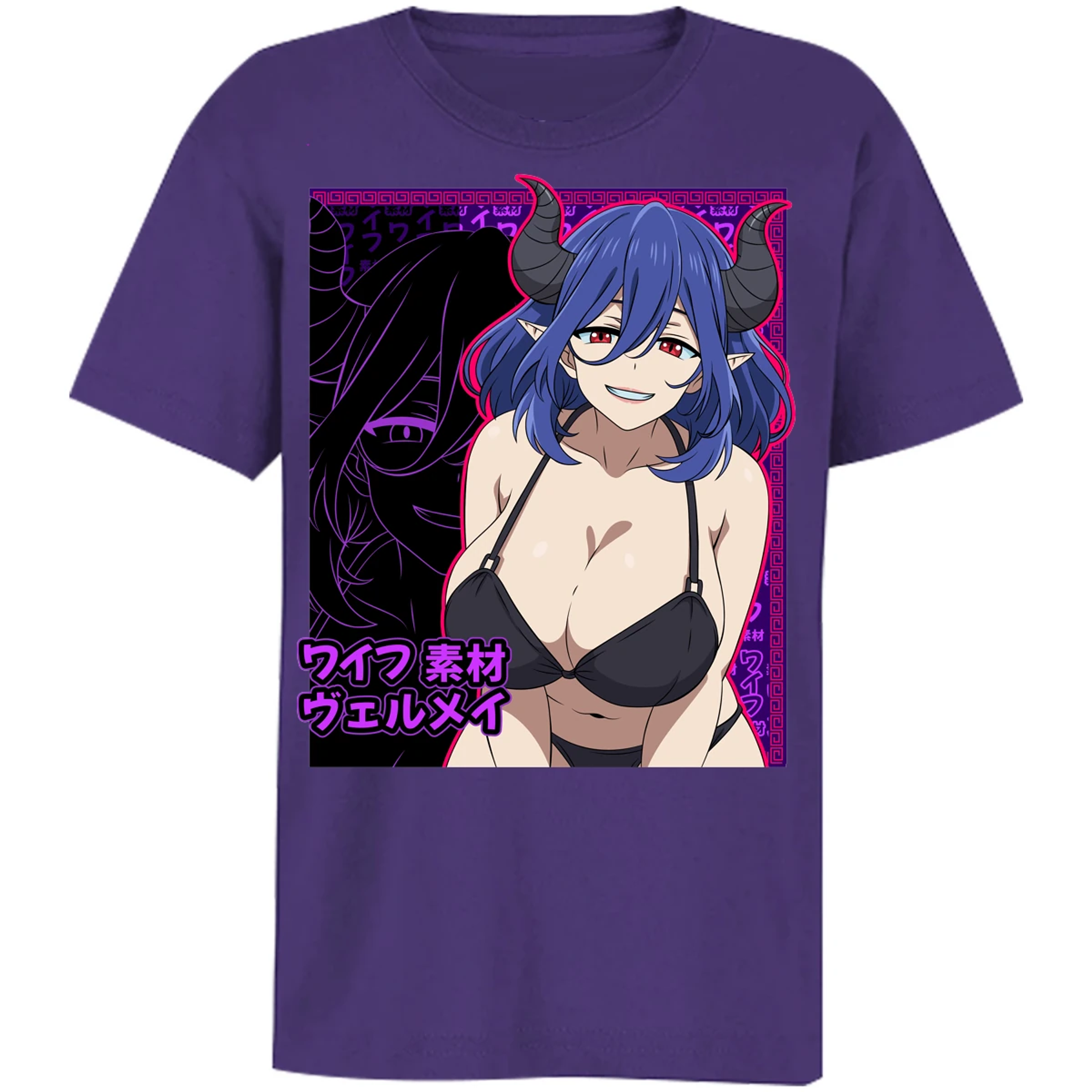 Playera Kinsou No Vermeil Vermeil Waifu para Niño 6