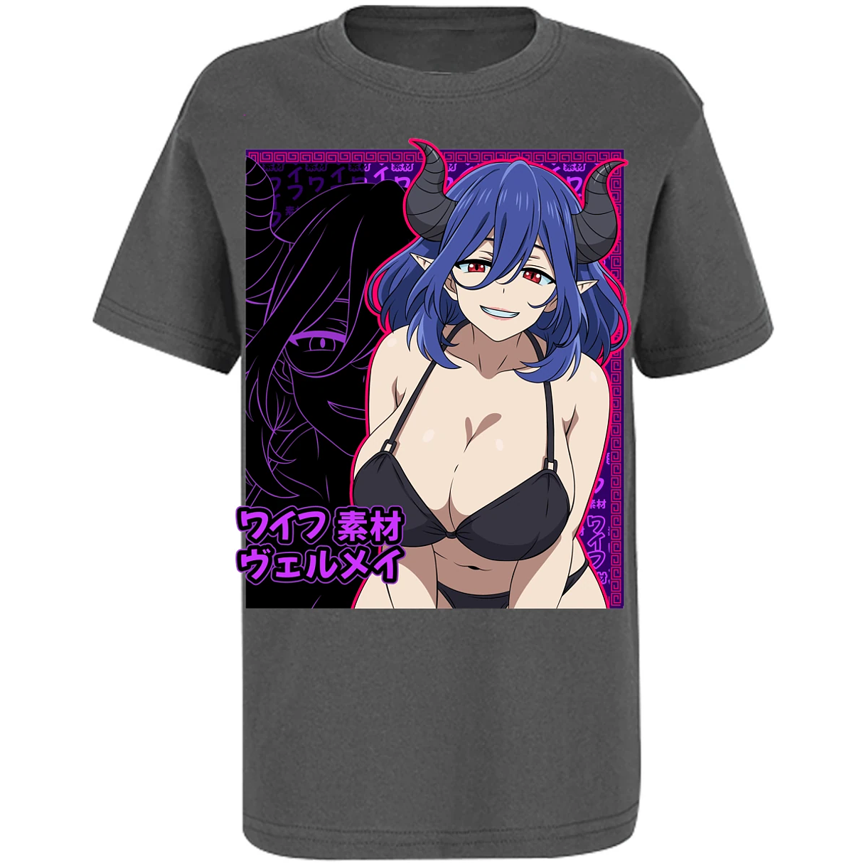 Playera Kinsou No Vermeil Vermeil Waifu para Niño 7