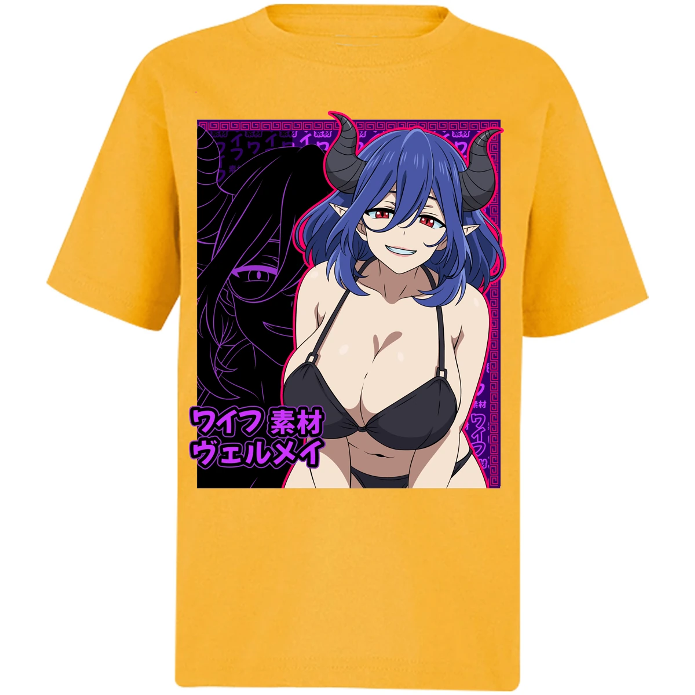 Playera Kinsou No Vermeil Vermeil Waifu para Niño 8