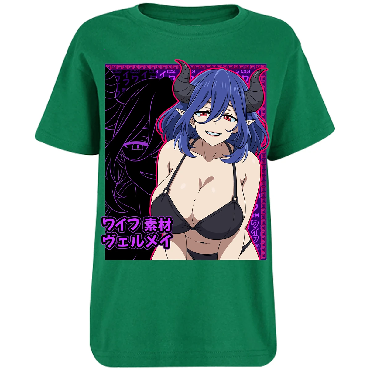 Playera Kinsou No Vermeil Vermeil Waifu para Niño 9