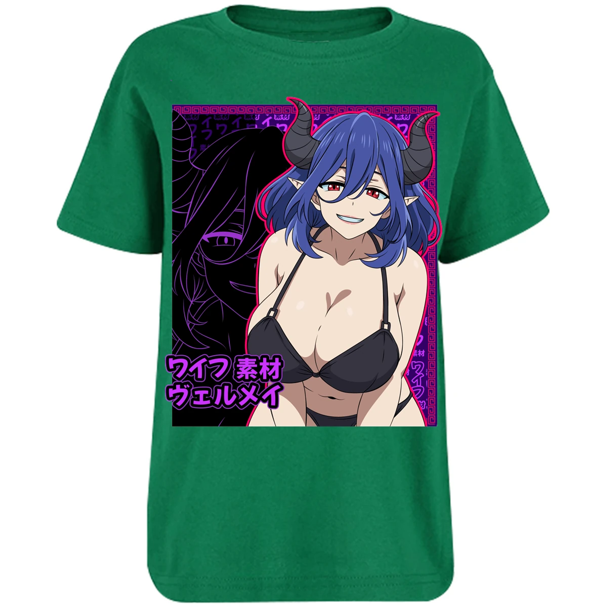 Playera Kinsou No Vermeil Vermeil Waifu para Niño 9