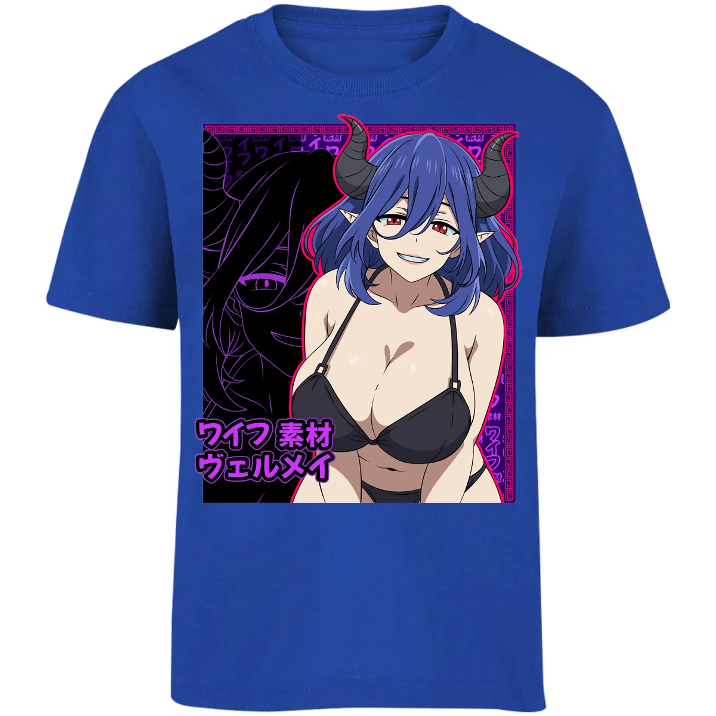Playera Kinsou No Vermeil Vermeil Waifu para Niño 10