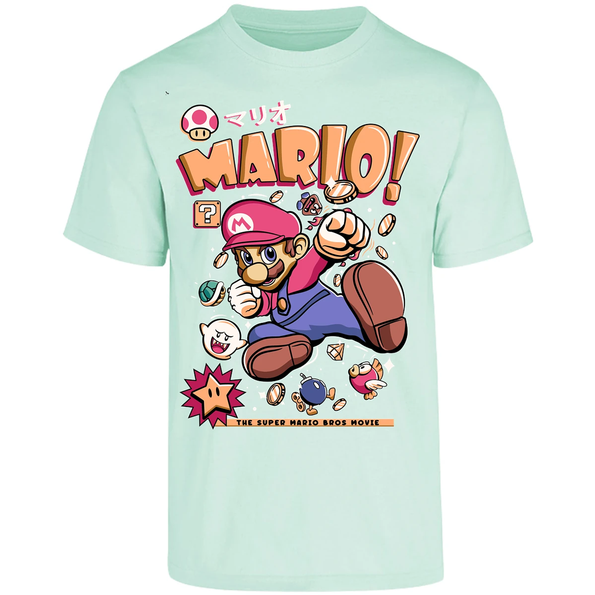 Playera Mario Bros Mario Tee para Adulto 7