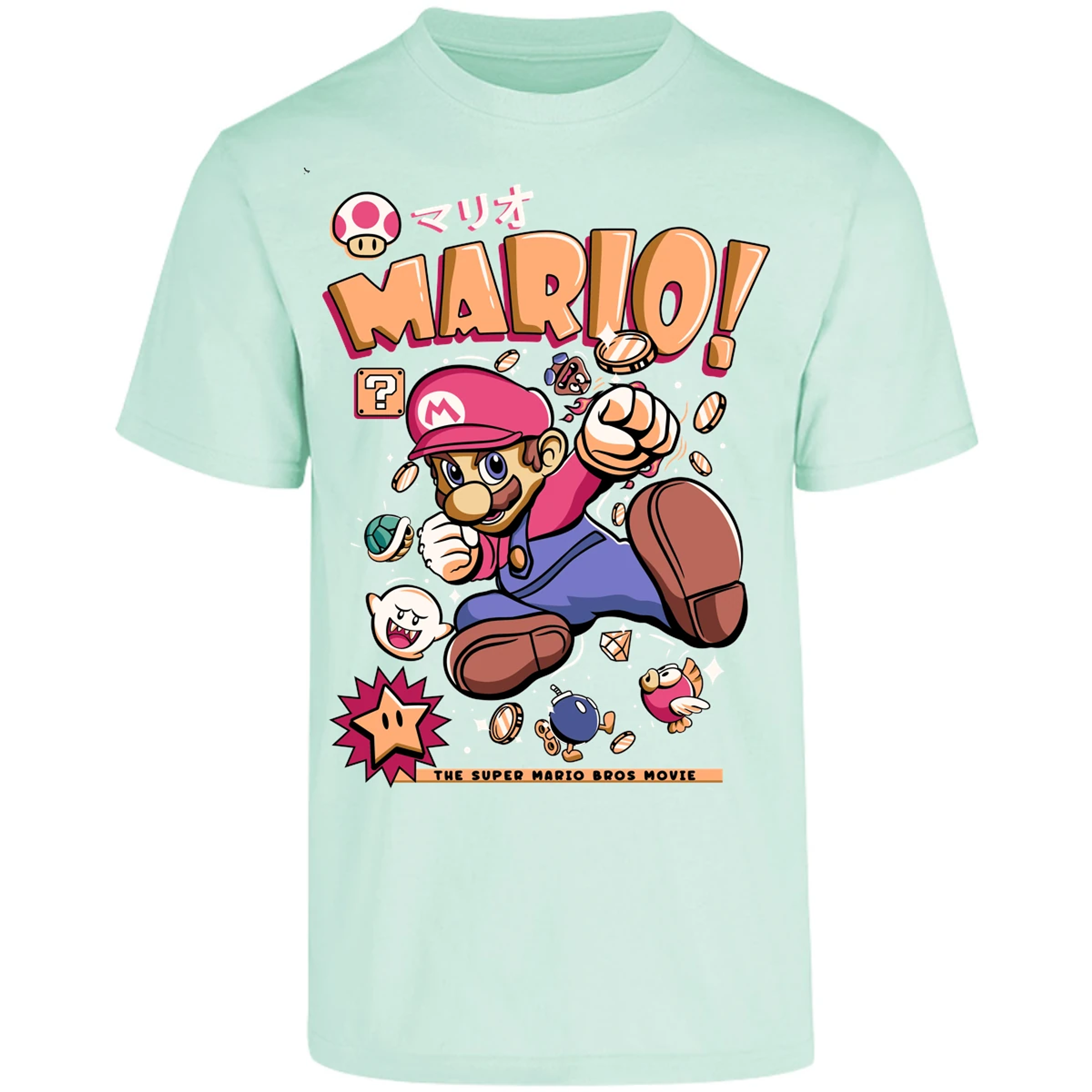 Playera Mario Bros Mario Tee para Adulto 7