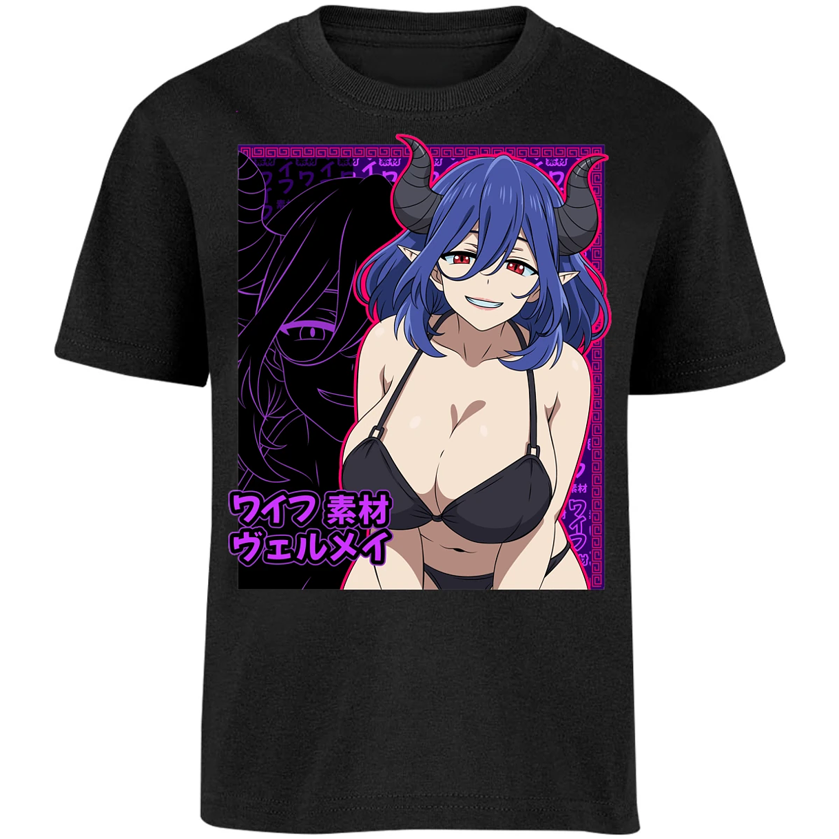Playera Kinsou No Vermeil Vermeil Waifu para Niño 17