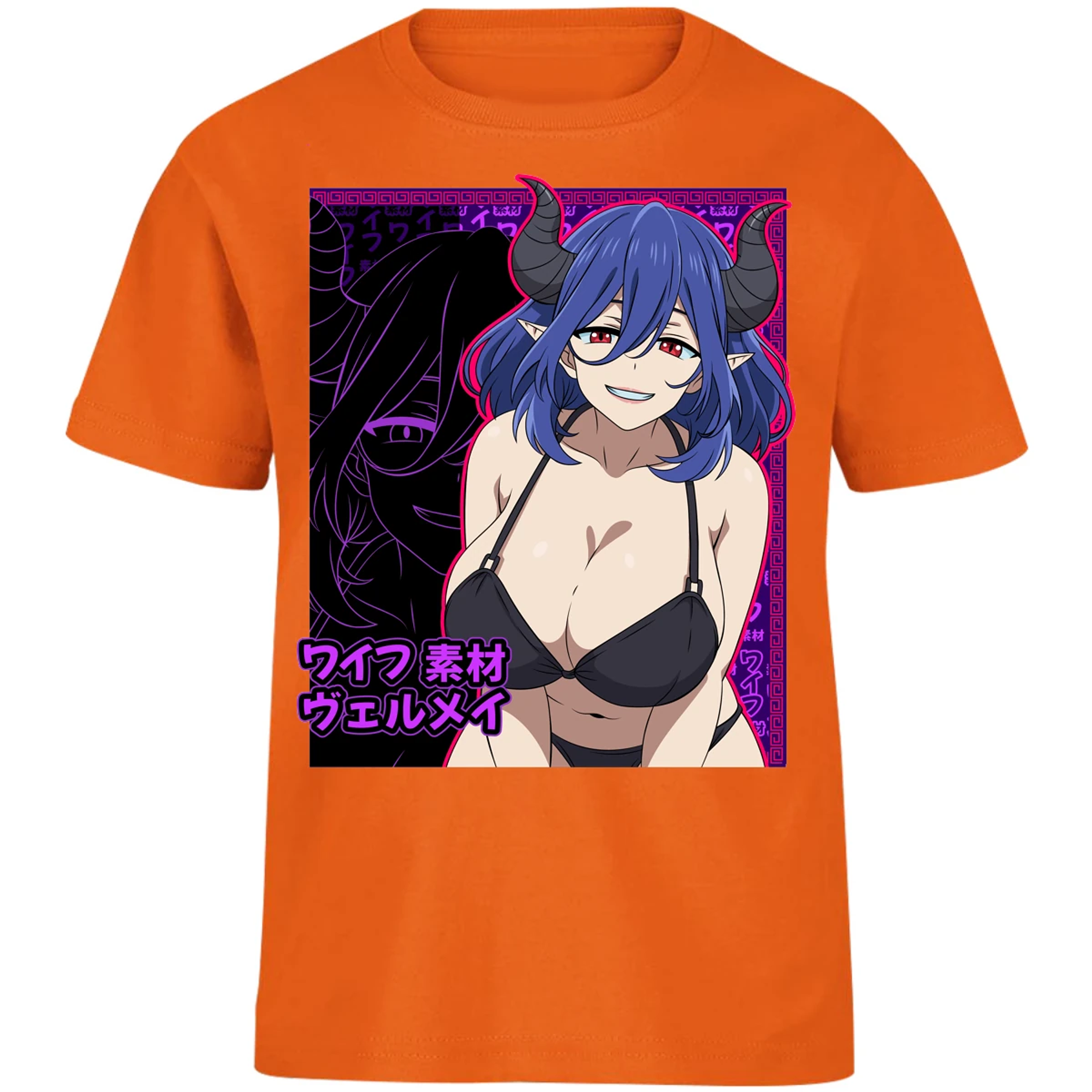 Playera Kinsou No Vermeil Vermeil Waifu para Niño 11