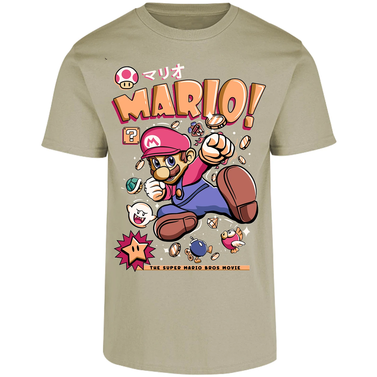 Playera Mario Bros Mario Tee para Adulto 22
