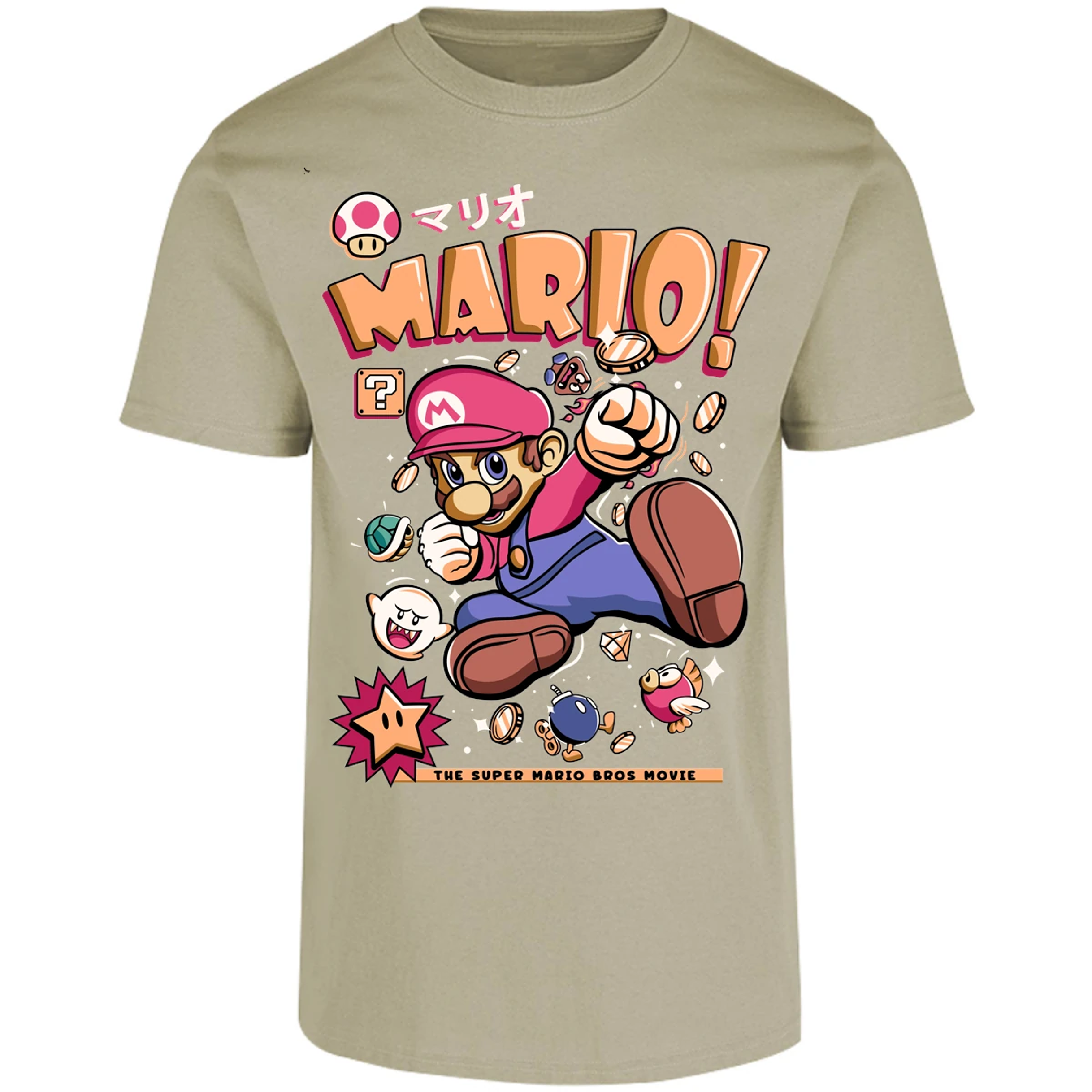 Playera Mario Bros Mario Tee para Adulto 22