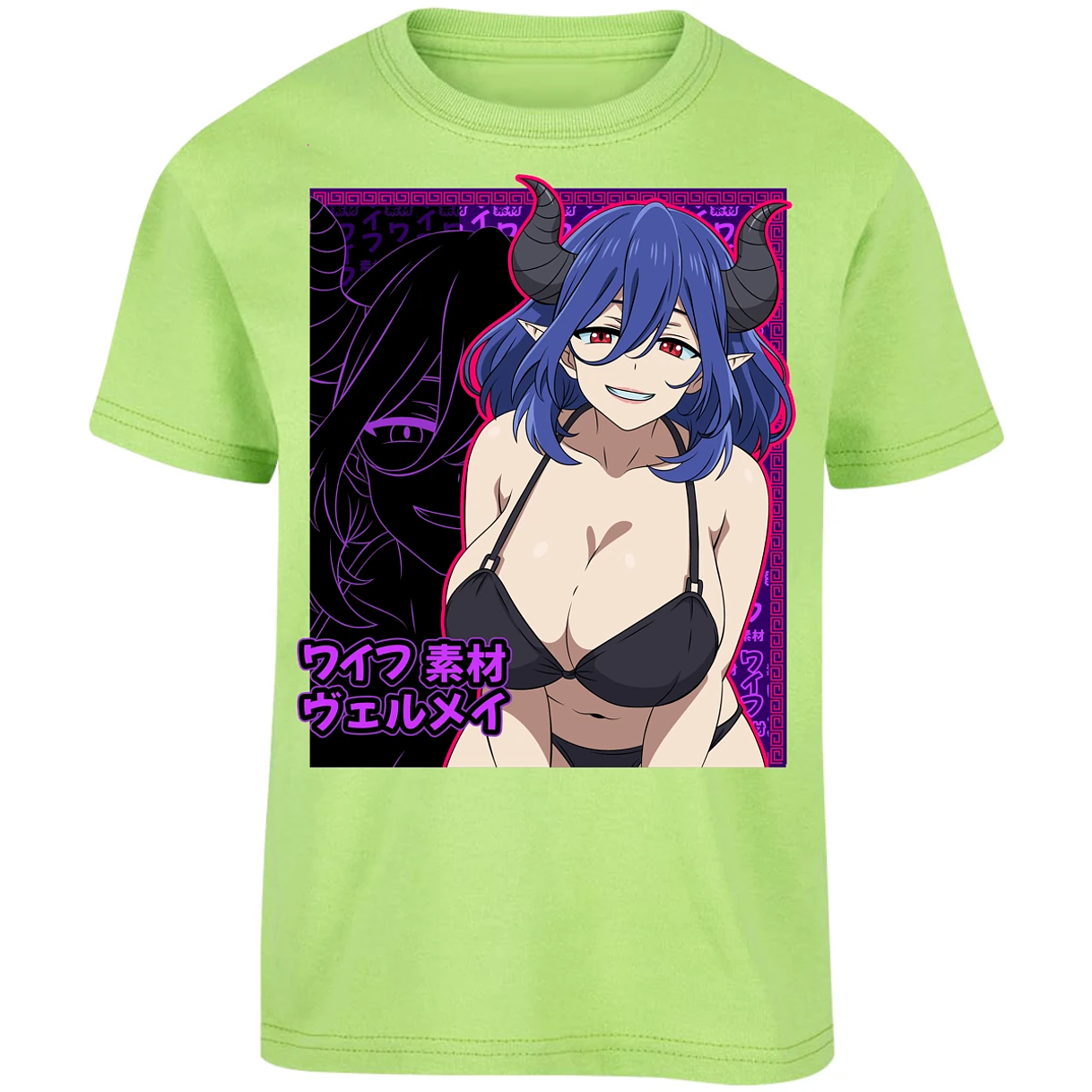 Playera Kinsou No Vermeil Vermeil Waifu para Niño 12