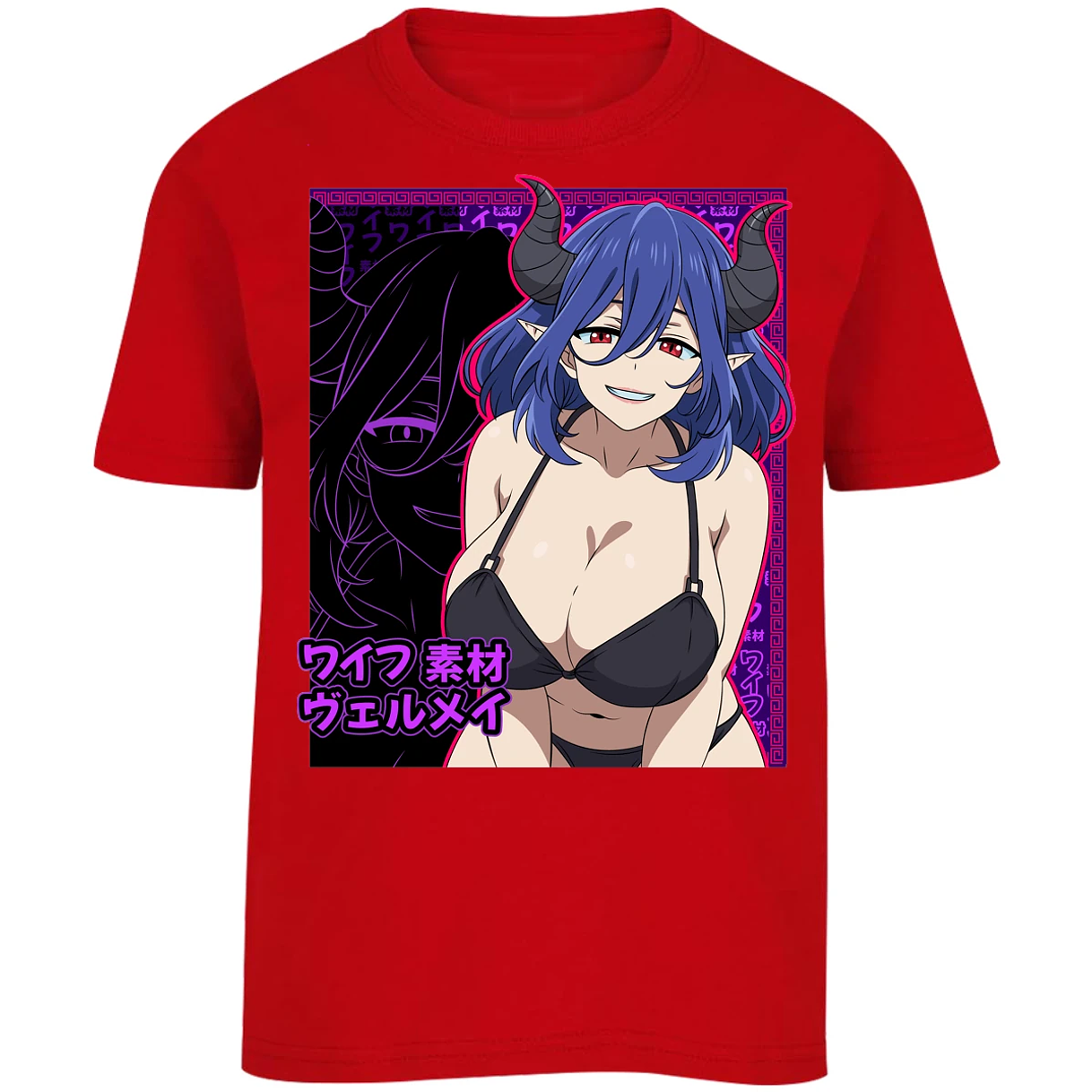 Playera Kinsou No Vermeil Vermeil Waifu para Niño 13