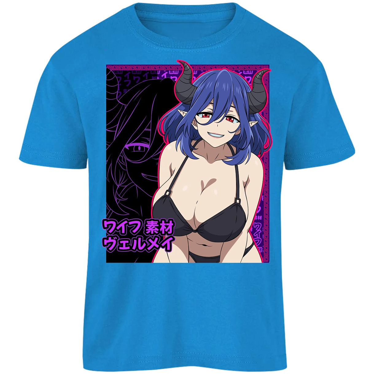 Playera Kinsou No Vermeil Vermeil Waifu para Niño 14