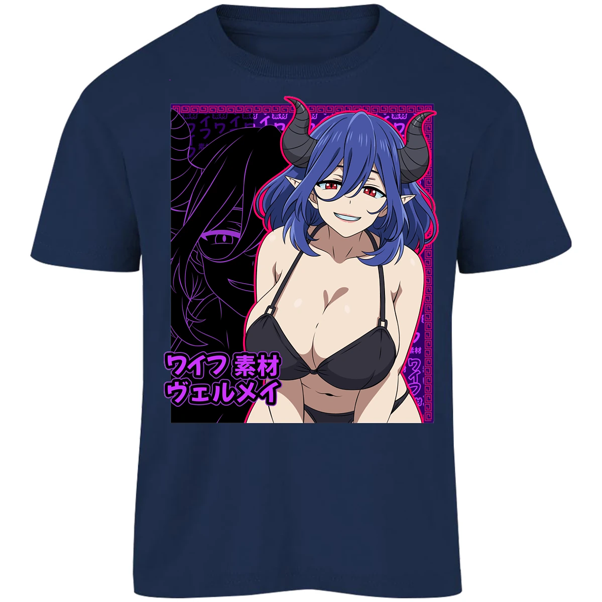 Playera Kinsou No Vermeil Vermeil Waifu para Niño 15