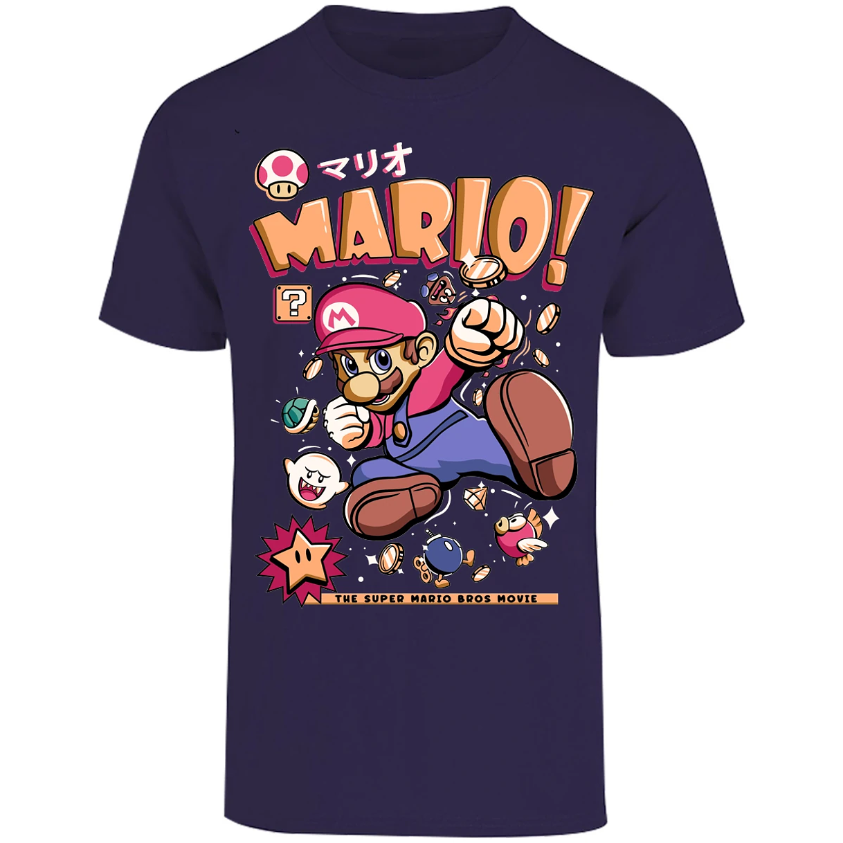 Playera Mario Bros Mario Tee para Adulto 1