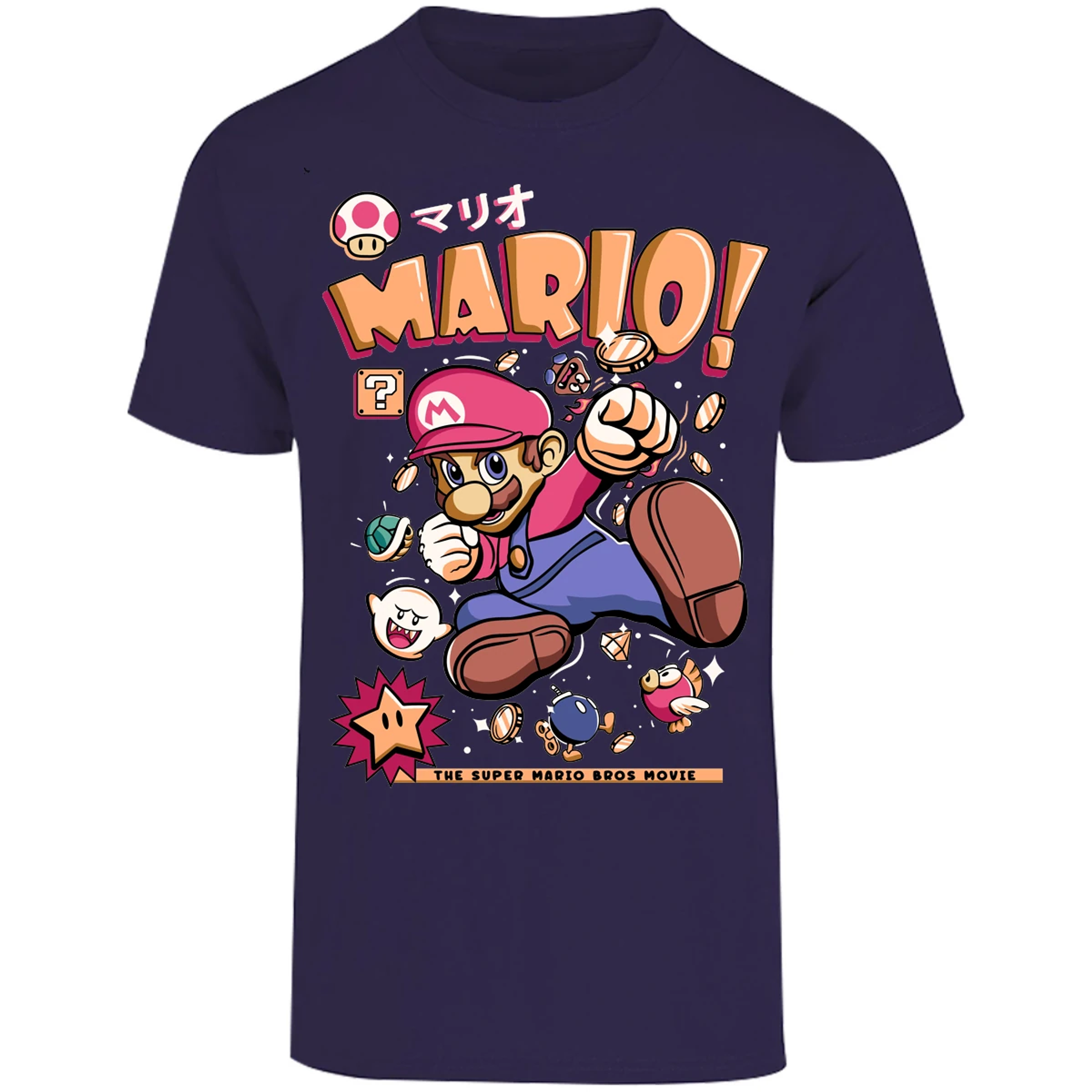 Playera Mario Bros Mario Tee para Adulto 1