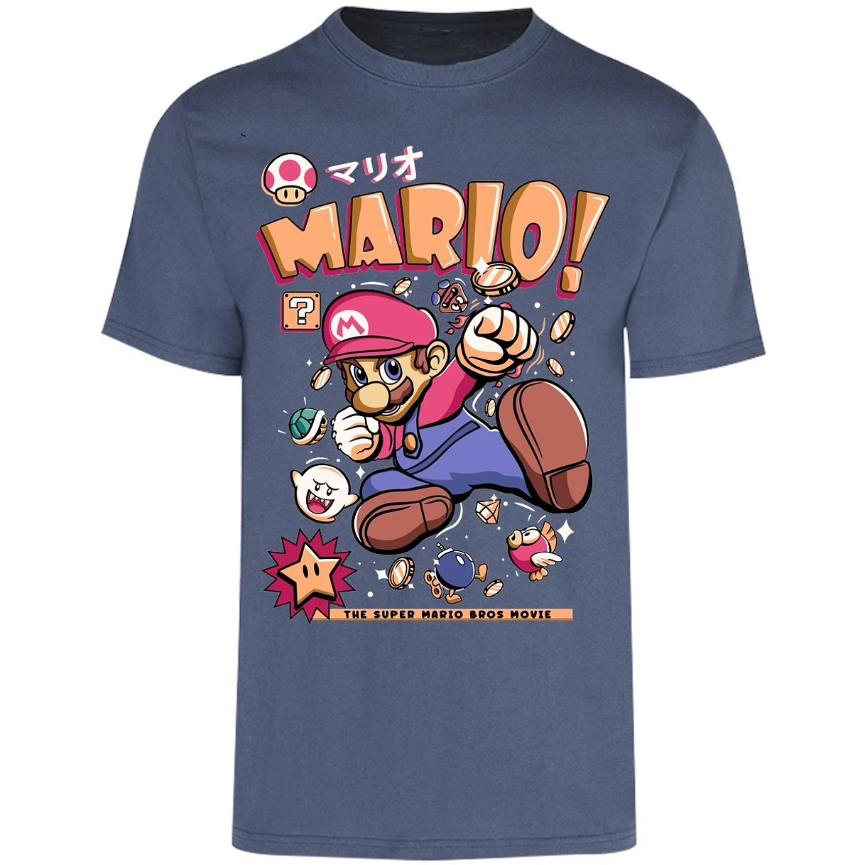 Playera Mario Bros Mario Tee para Adulto 2