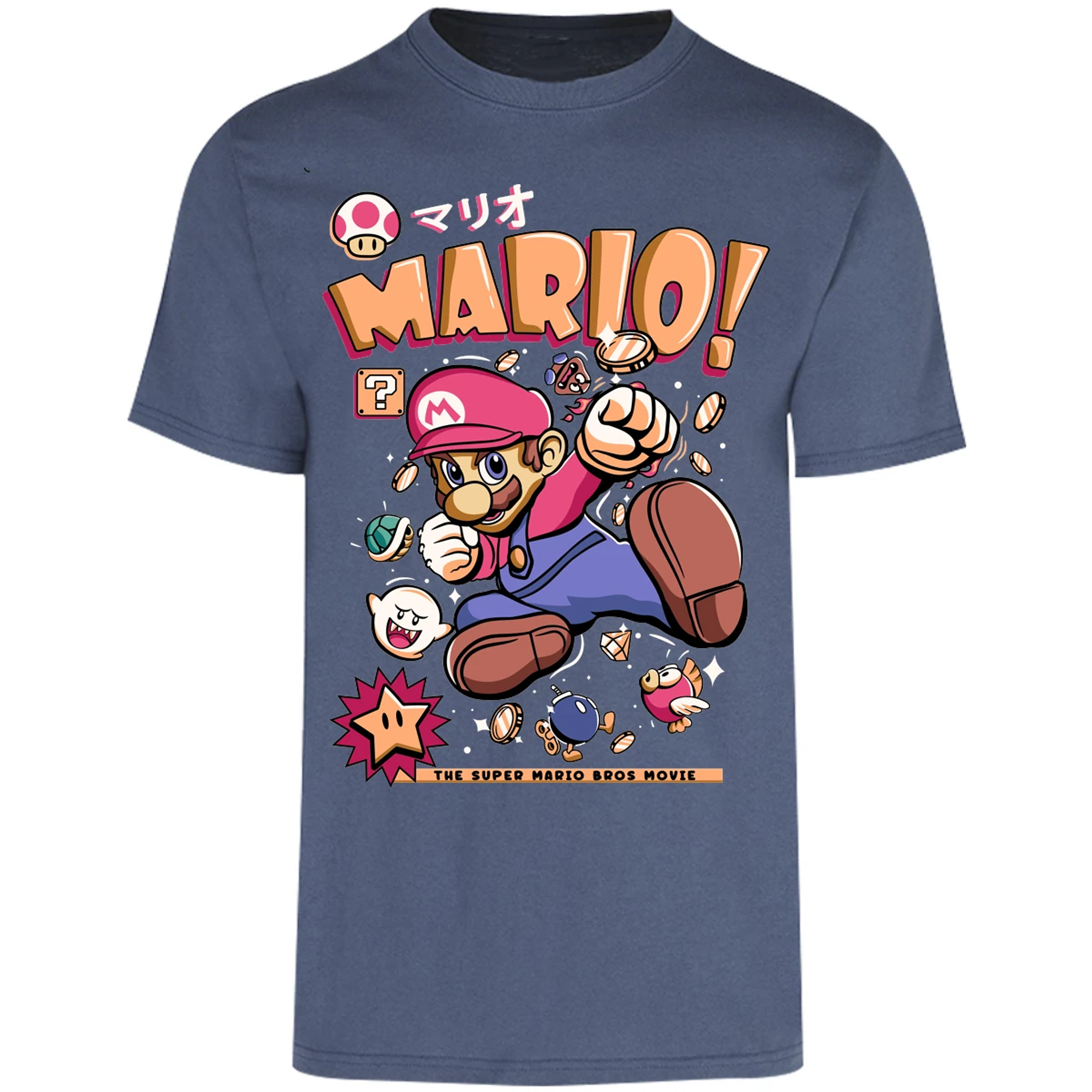 Playera Mario Bros Mario Tee para Adulto 2