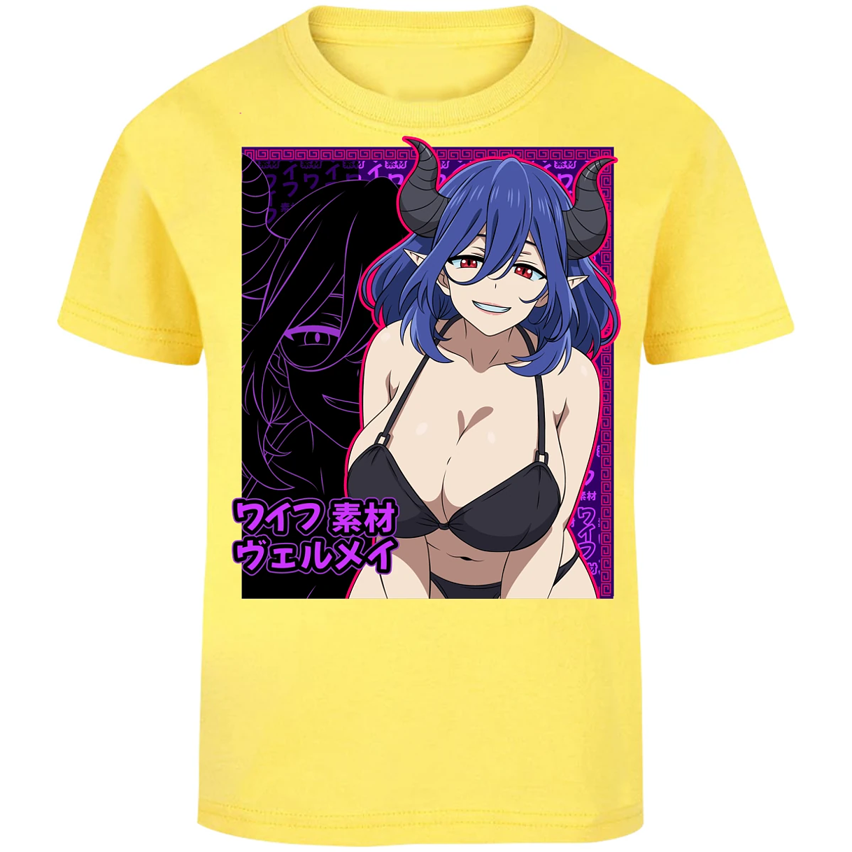 Playera Kinsou No Vermeil Vermeil Waifu para Niño 16