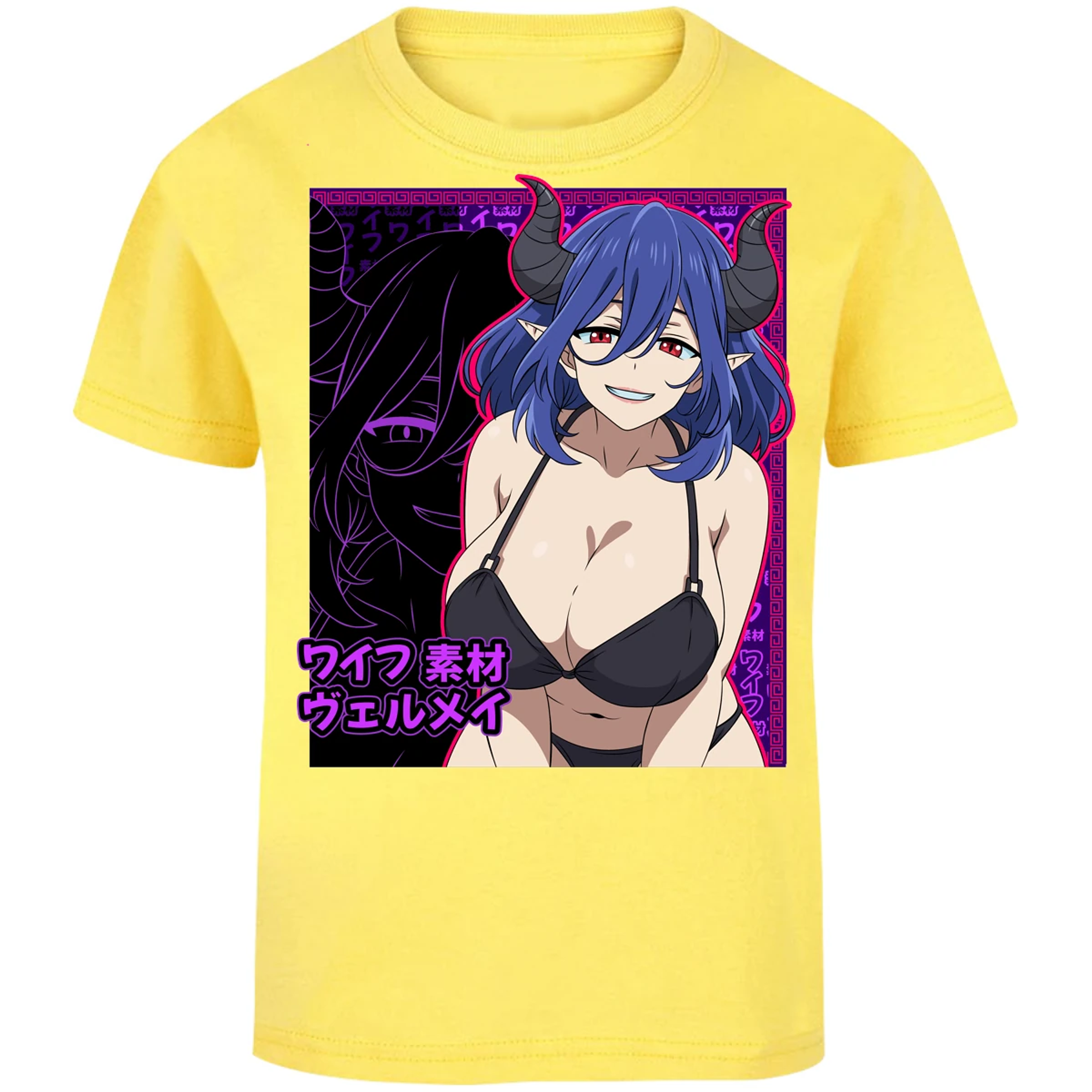 Playera Kinsou No Vermeil Vermeil Waifu para Niño 16