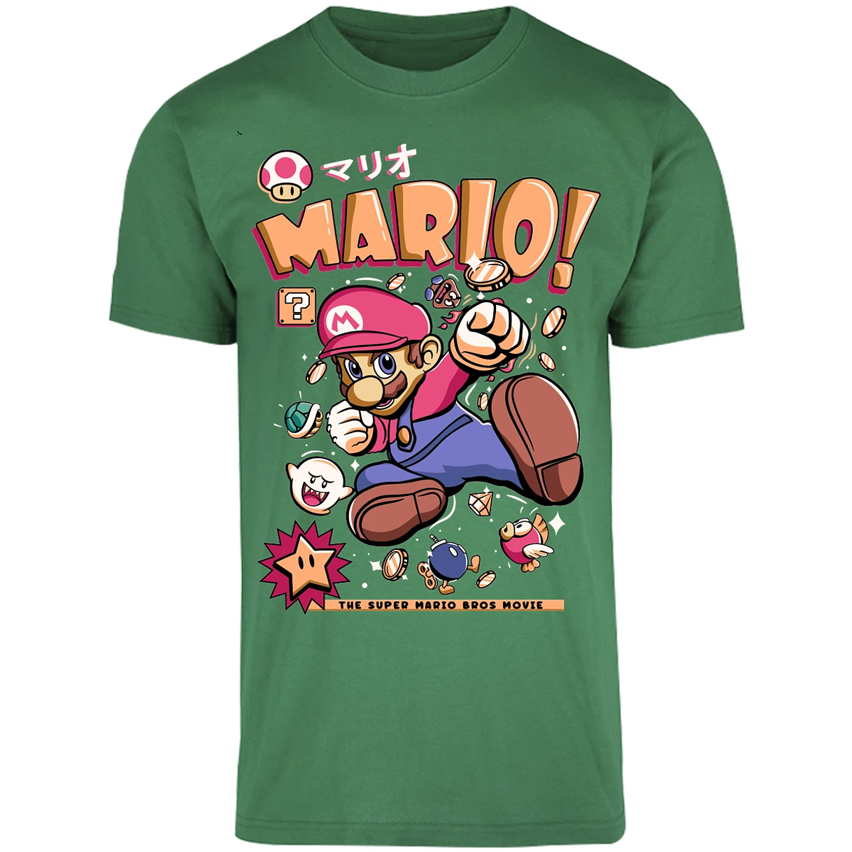 Playera Mario Bros Mario Tee para Adulto 3