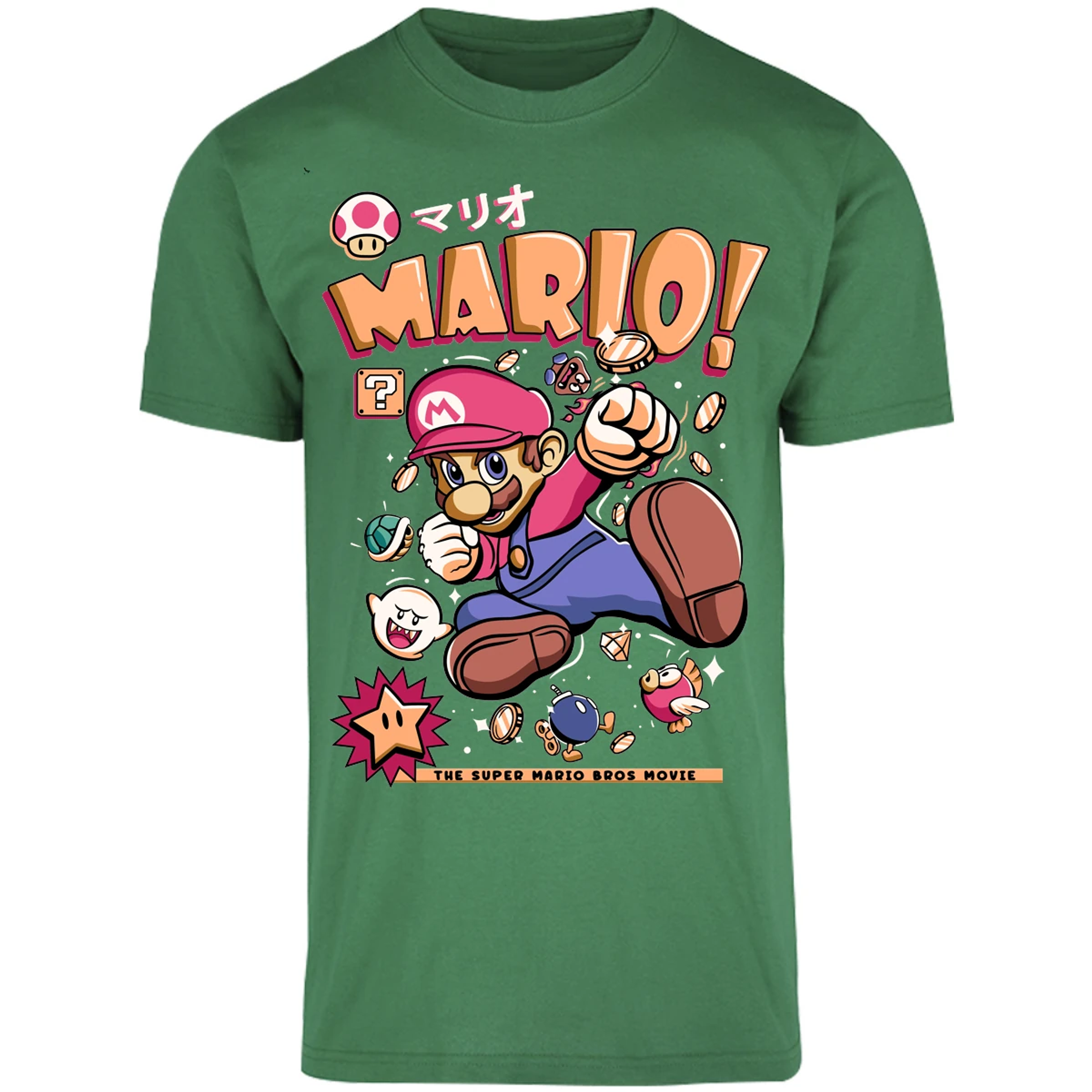 Playera Mario Bros Mario Tee para Adulto 3