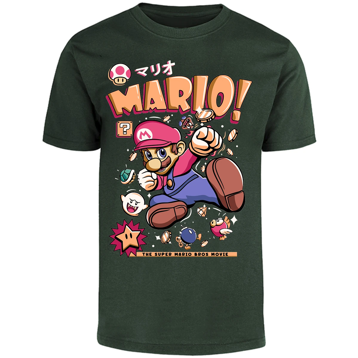 Playera Mario Bros Mario Tee para Adulto 6