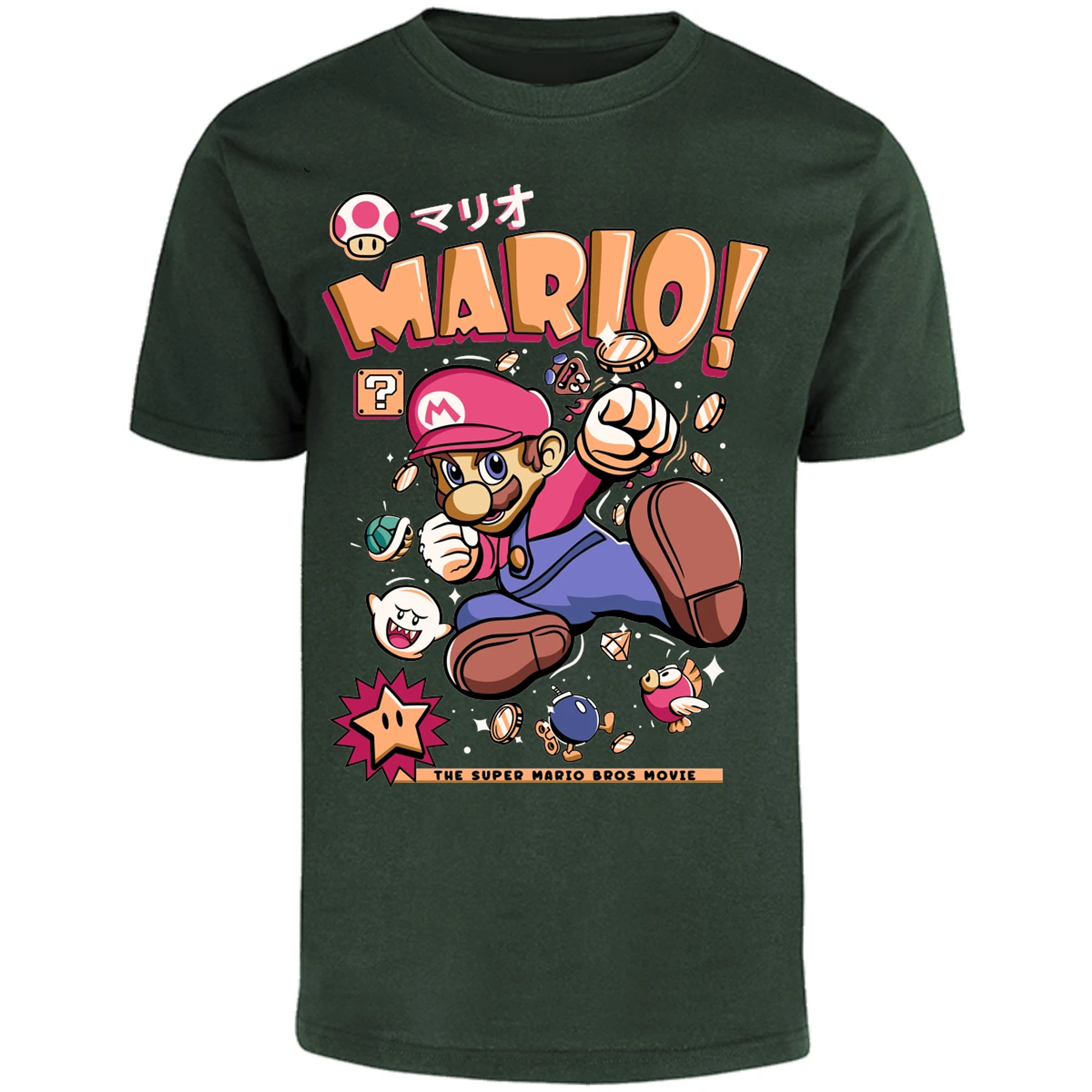 Playera Mario Bros Mario Tee para Adulto 6
