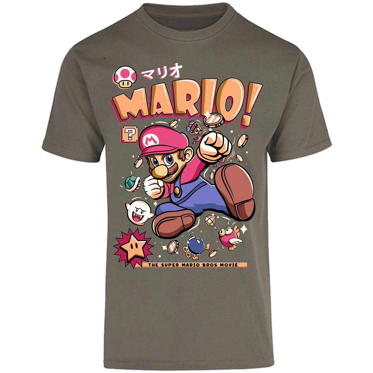 Playera Mario Bros Mario Tee para Adulto 10