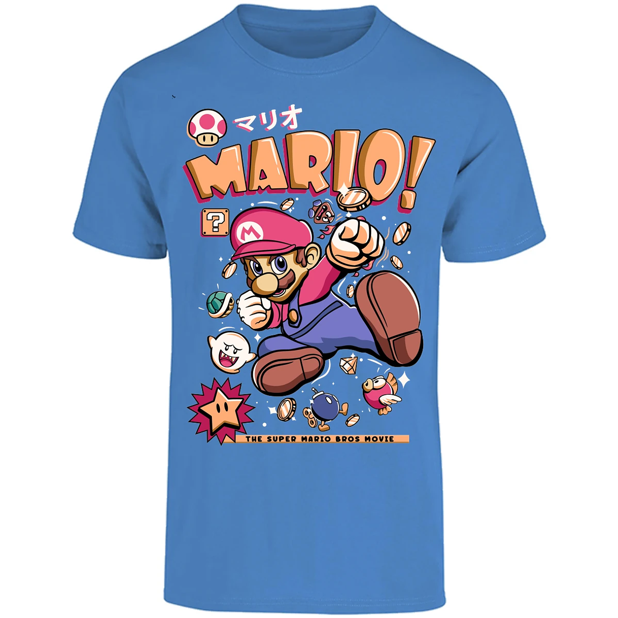 Playera Mario Bros Mario Tee para Adulto 12