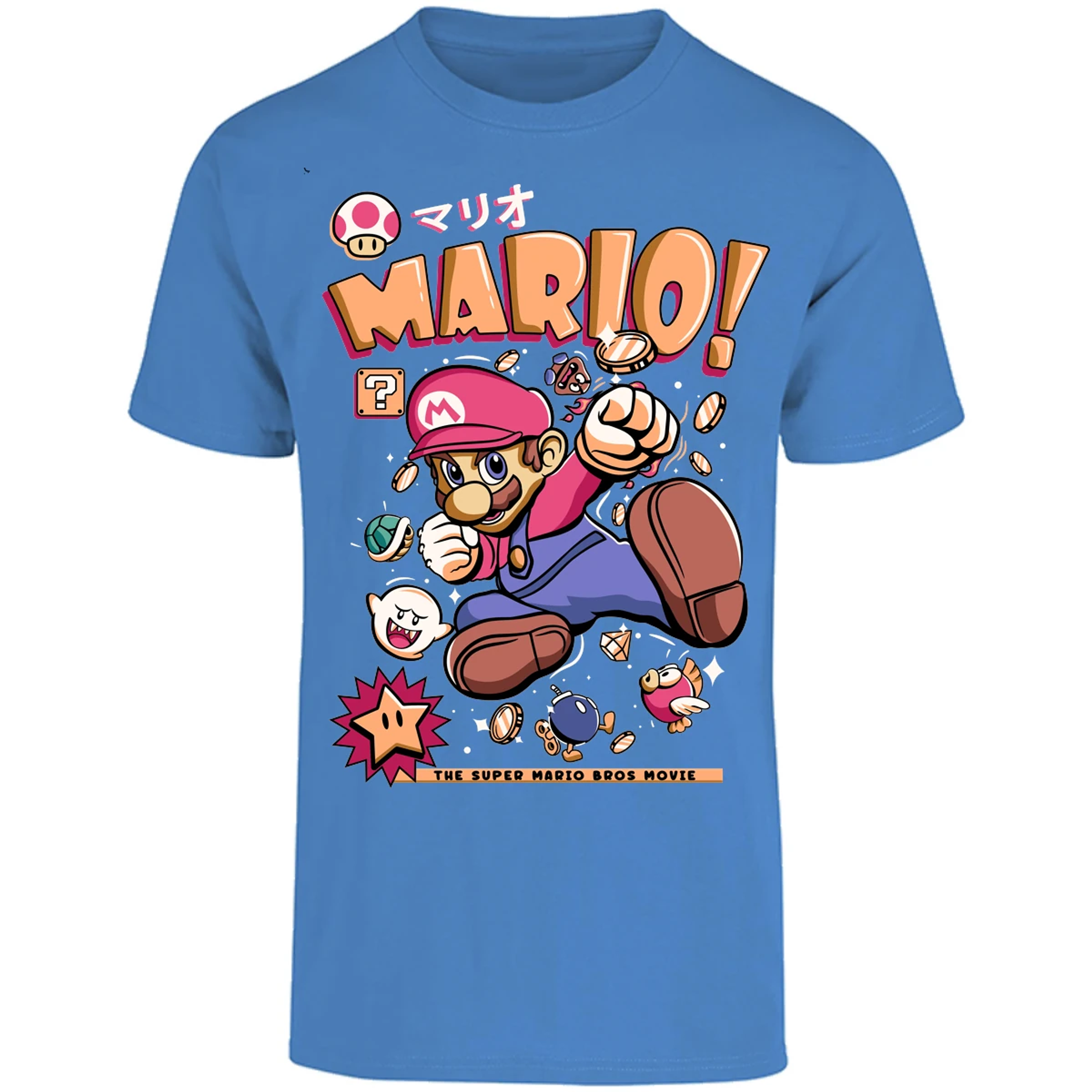 Playera Mario Bros Mario Tee para Adulto 12