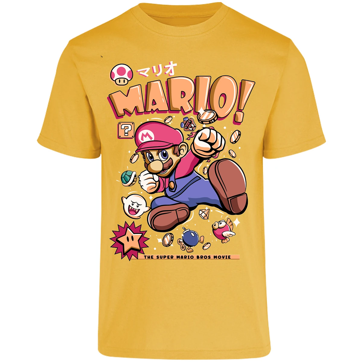 Playera Mario Bros Mario Tee para Adulto 13