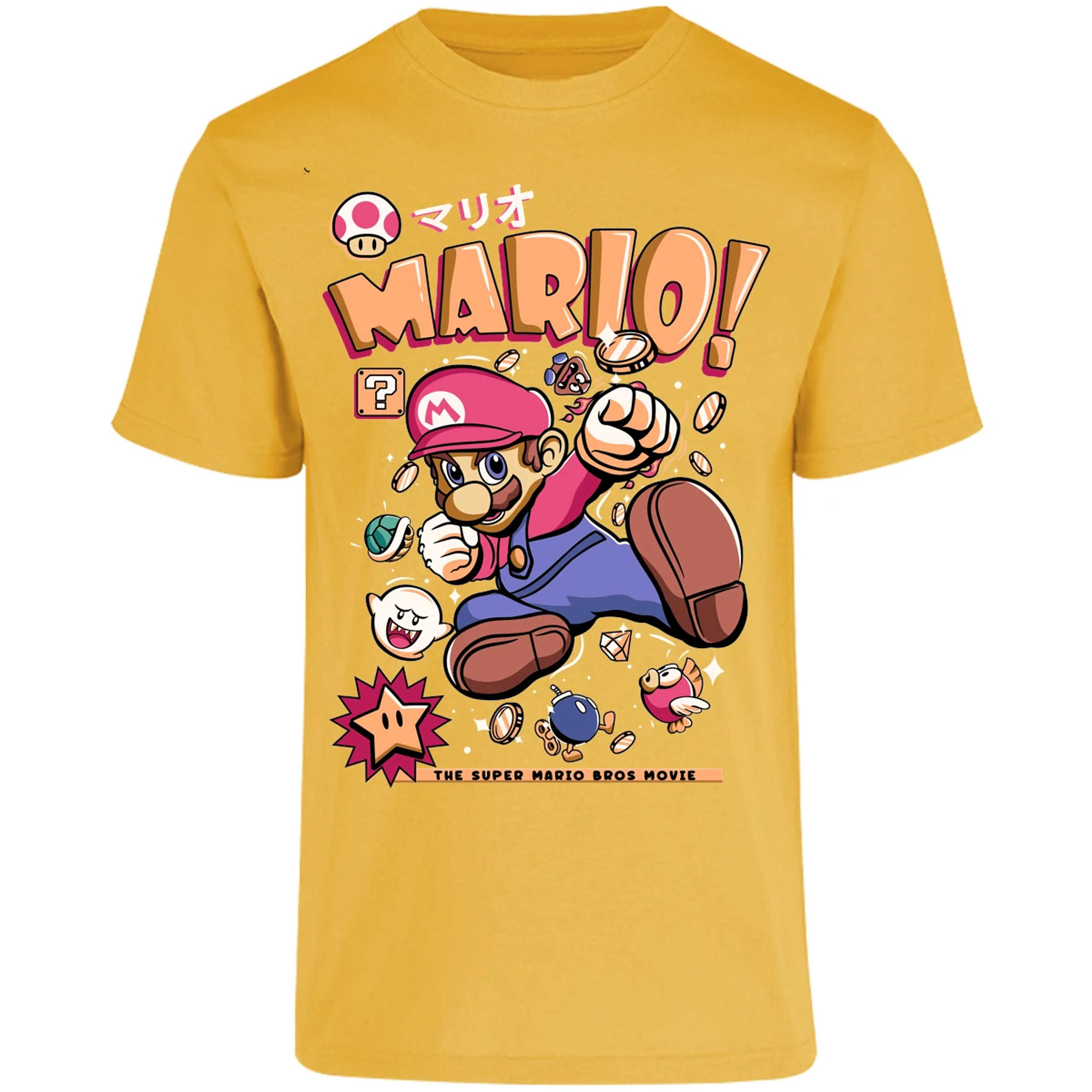 Playera Mario Bros Mario Tee para Adulto 13