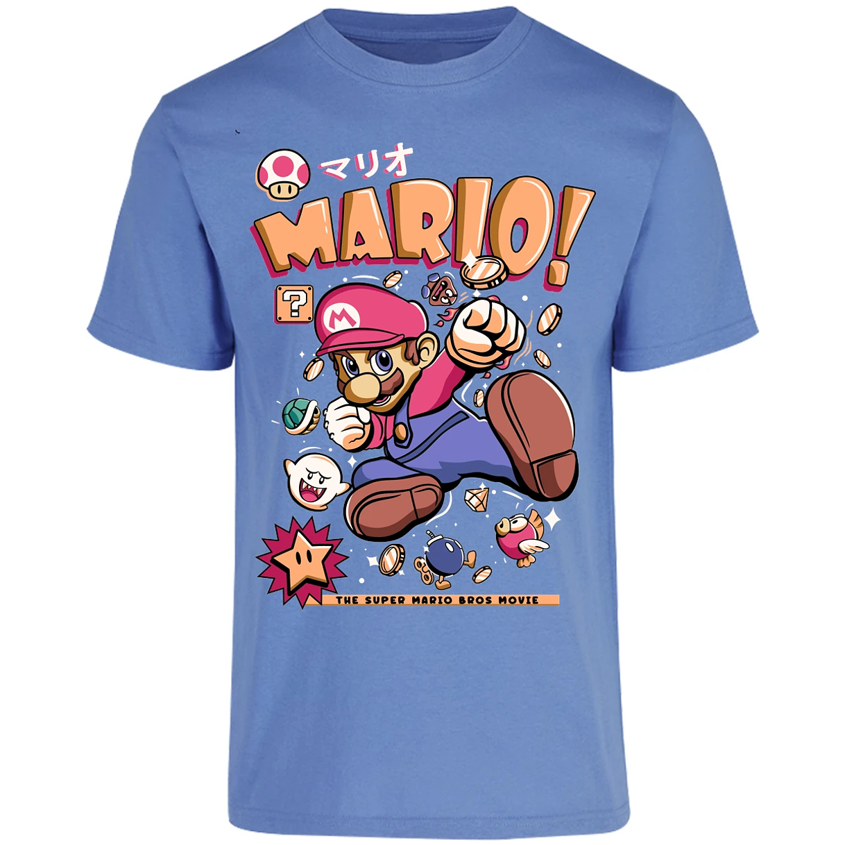 Playera Mario Bros Mario Tee para Adulto 15