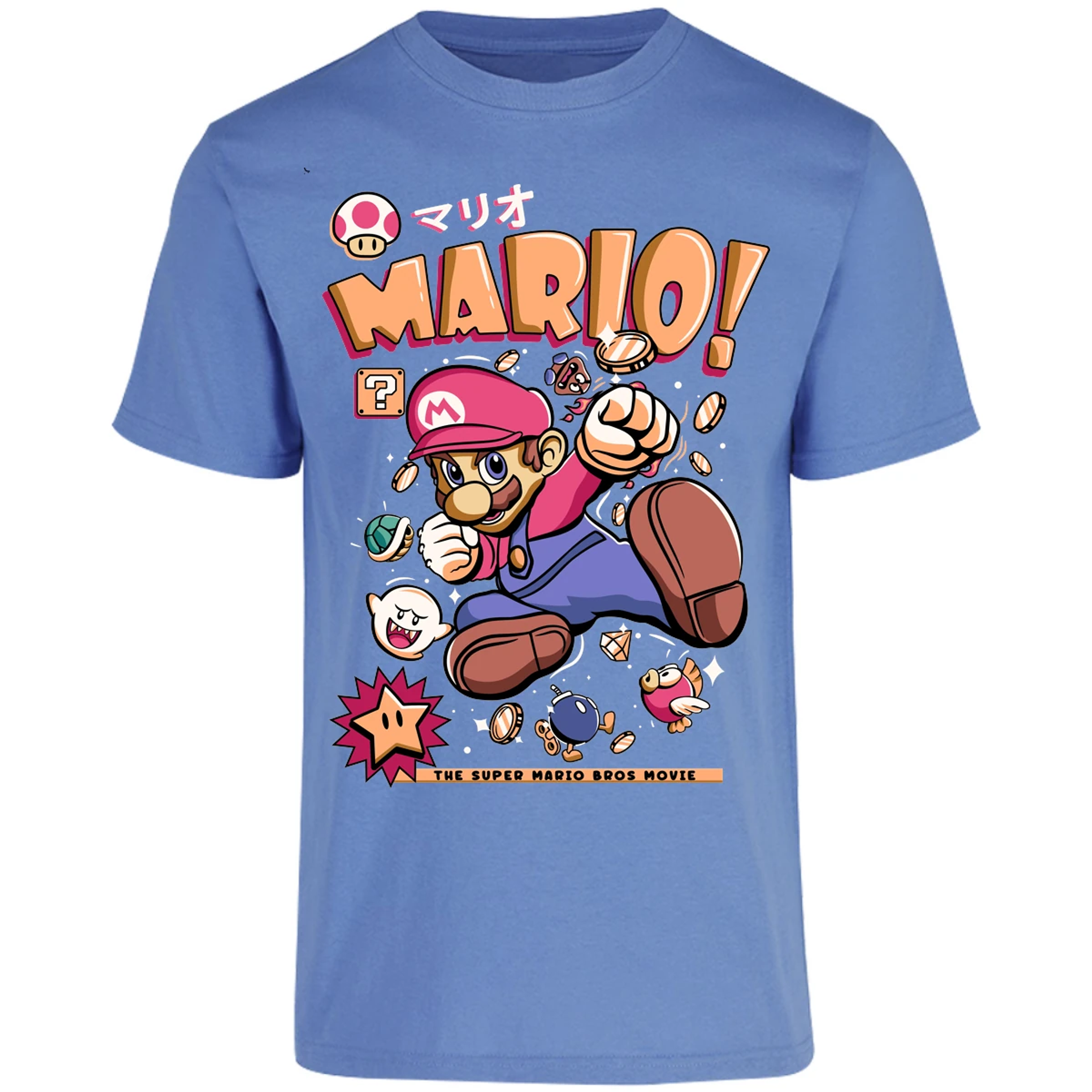 Playera Mario Bros Mario Tee para Adulto 15