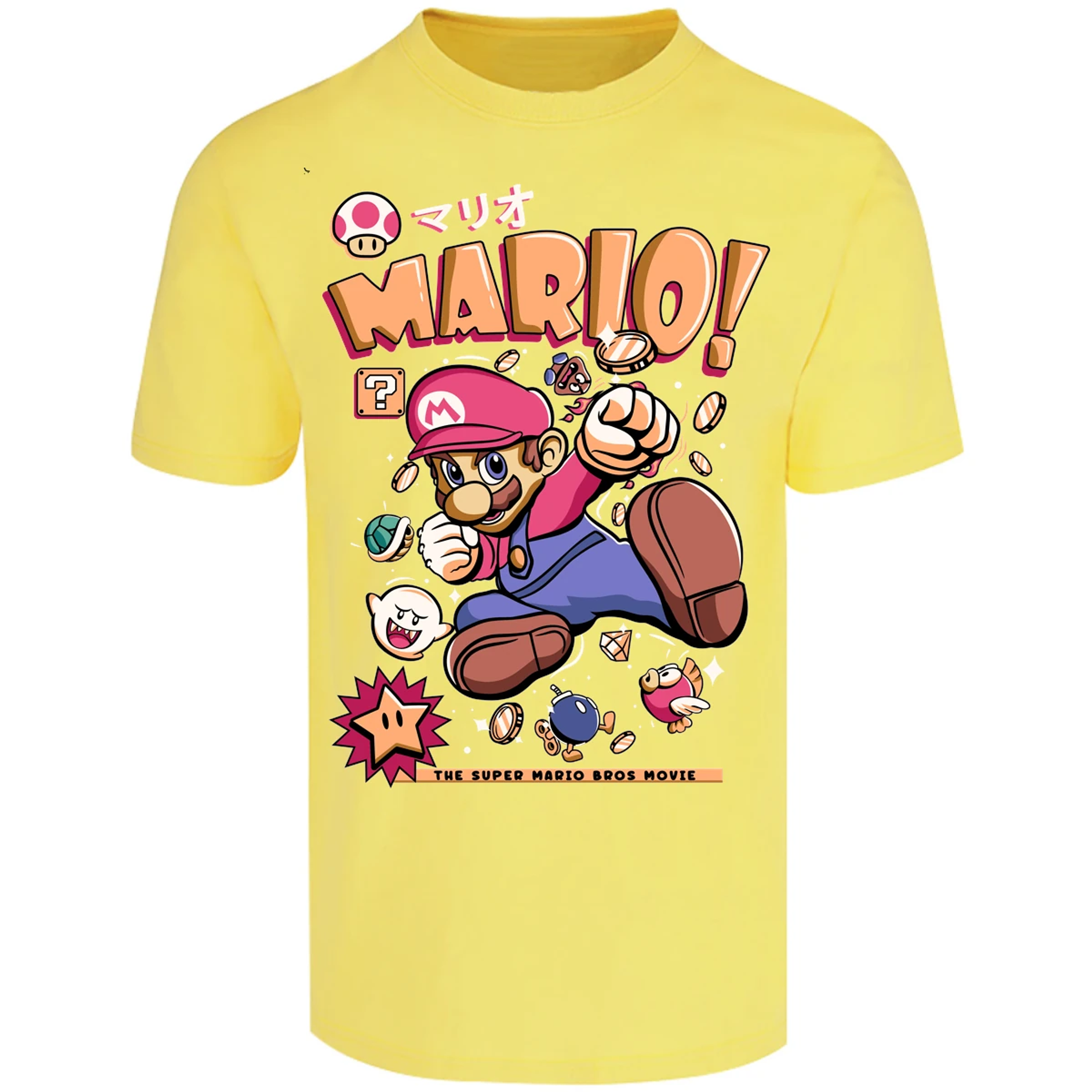 Playera Mario Bros Mario Tee para Adulto 16