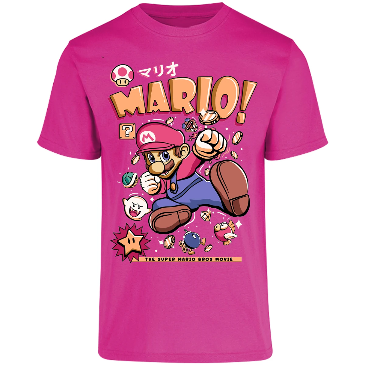 Playera Mario Bros Mario Tee para Adulto 17