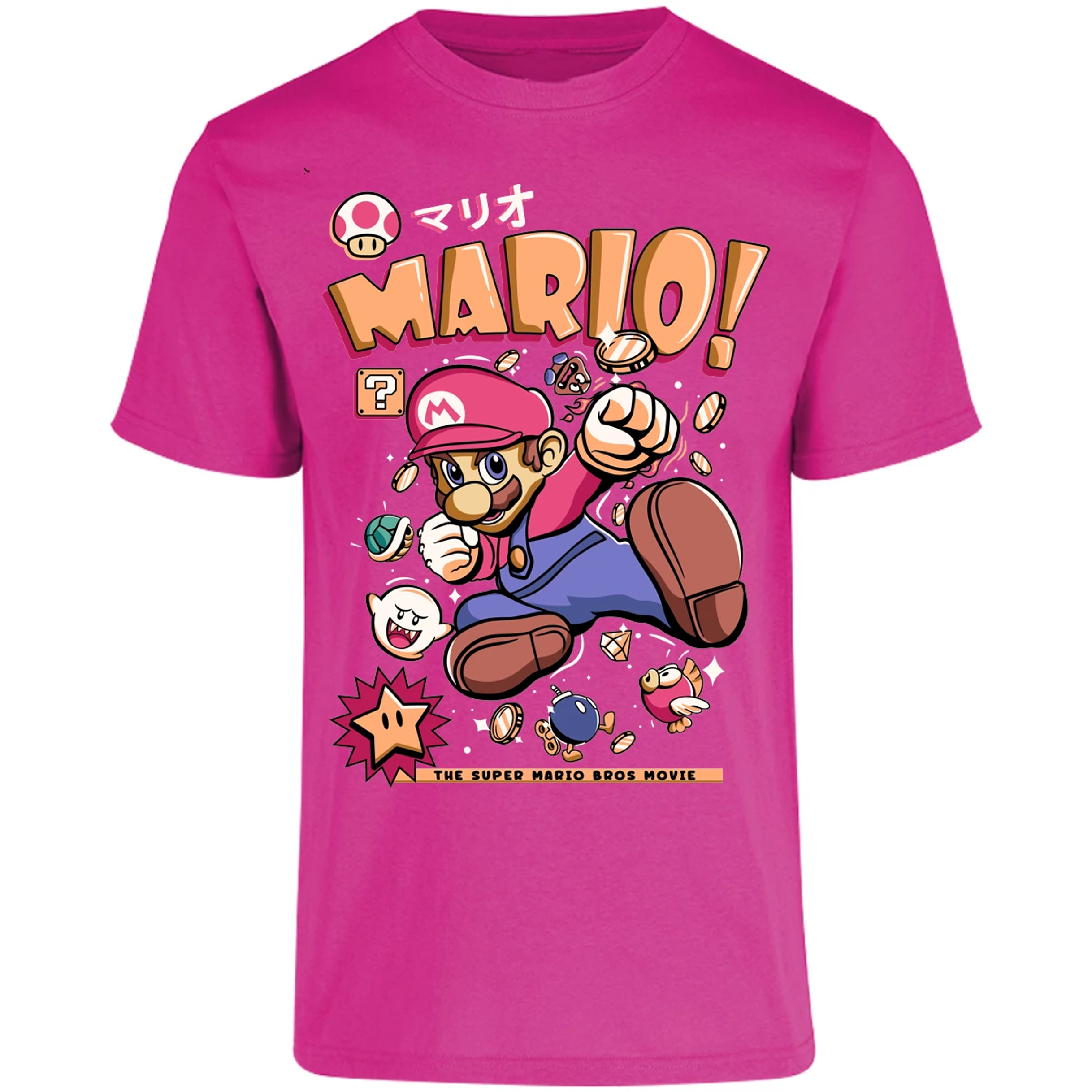 Playera Mario Bros Mario Tee para Adulto 17