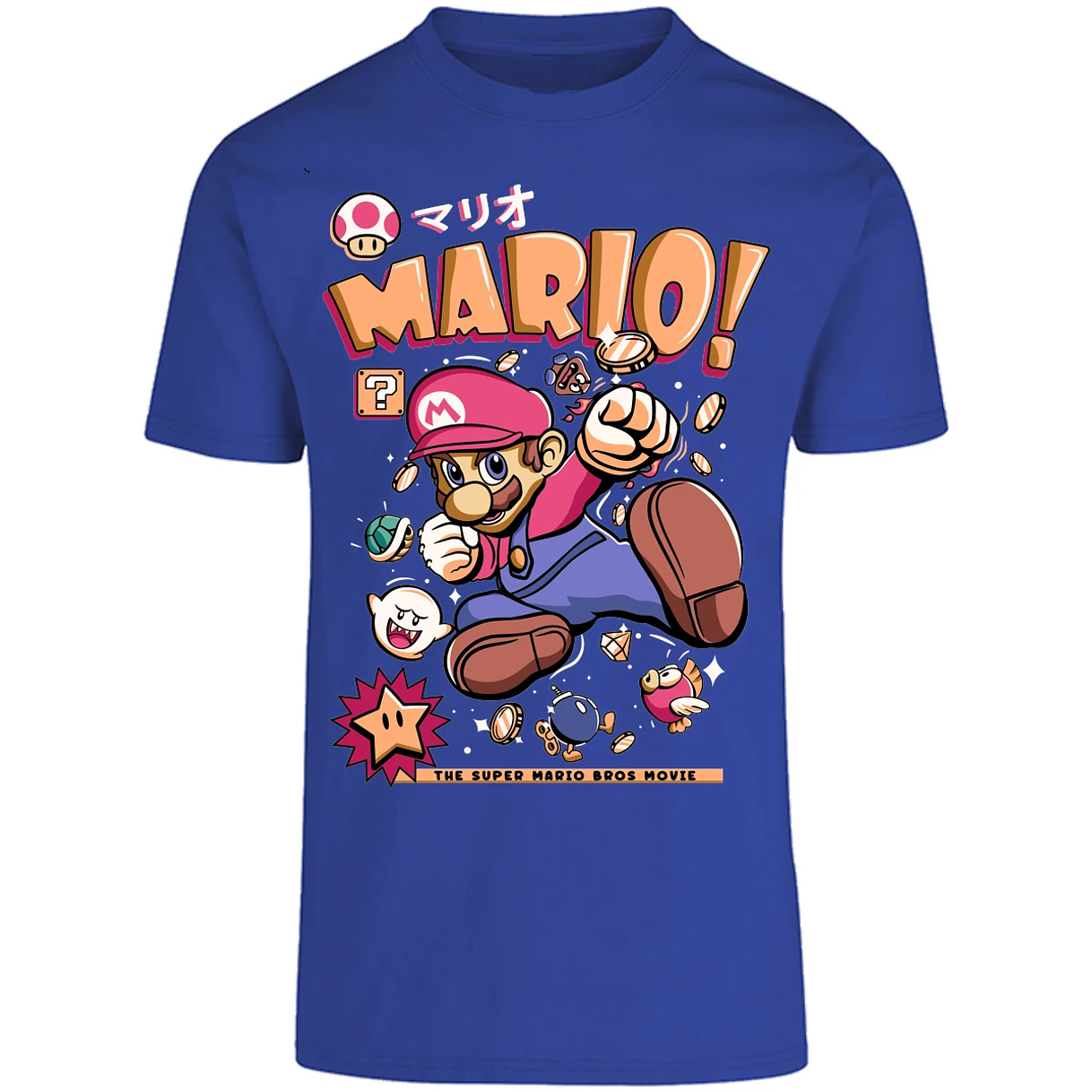 Playera Mario Bros Mario Tee para Adulto 18