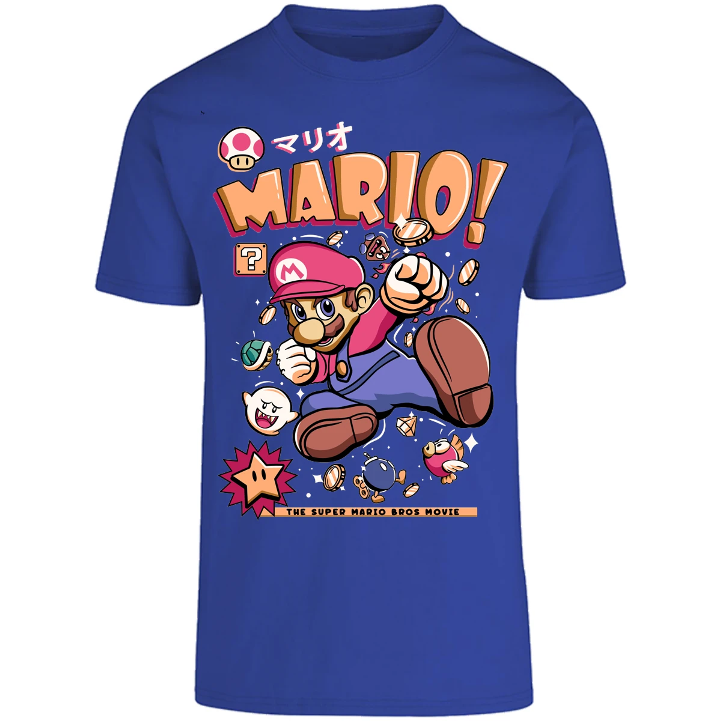 Playera Mario Bros Mario Tee para Adulto 18
