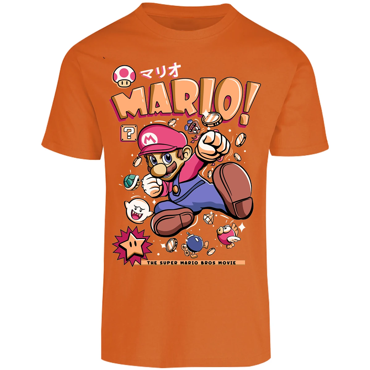 Playera Mario Bros Mario Tee para Adulto 19