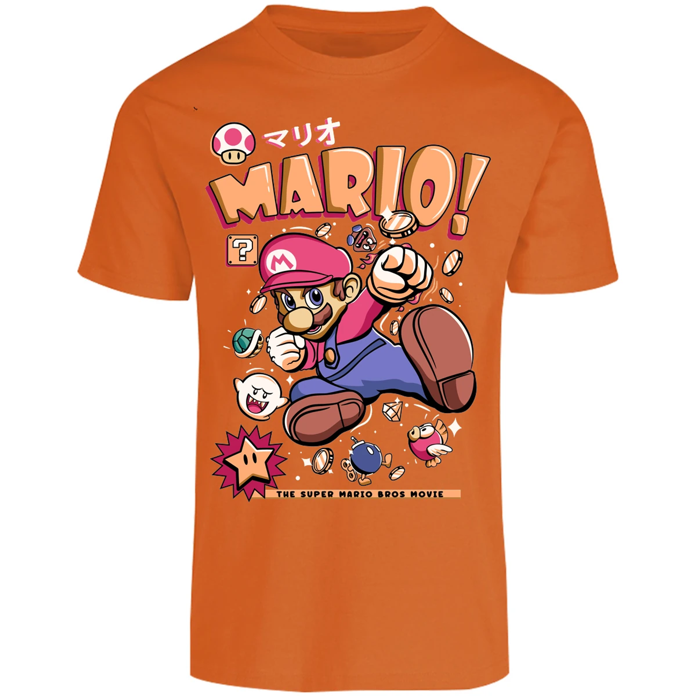 Playera Mario Bros Mario Tee para Adulto 19