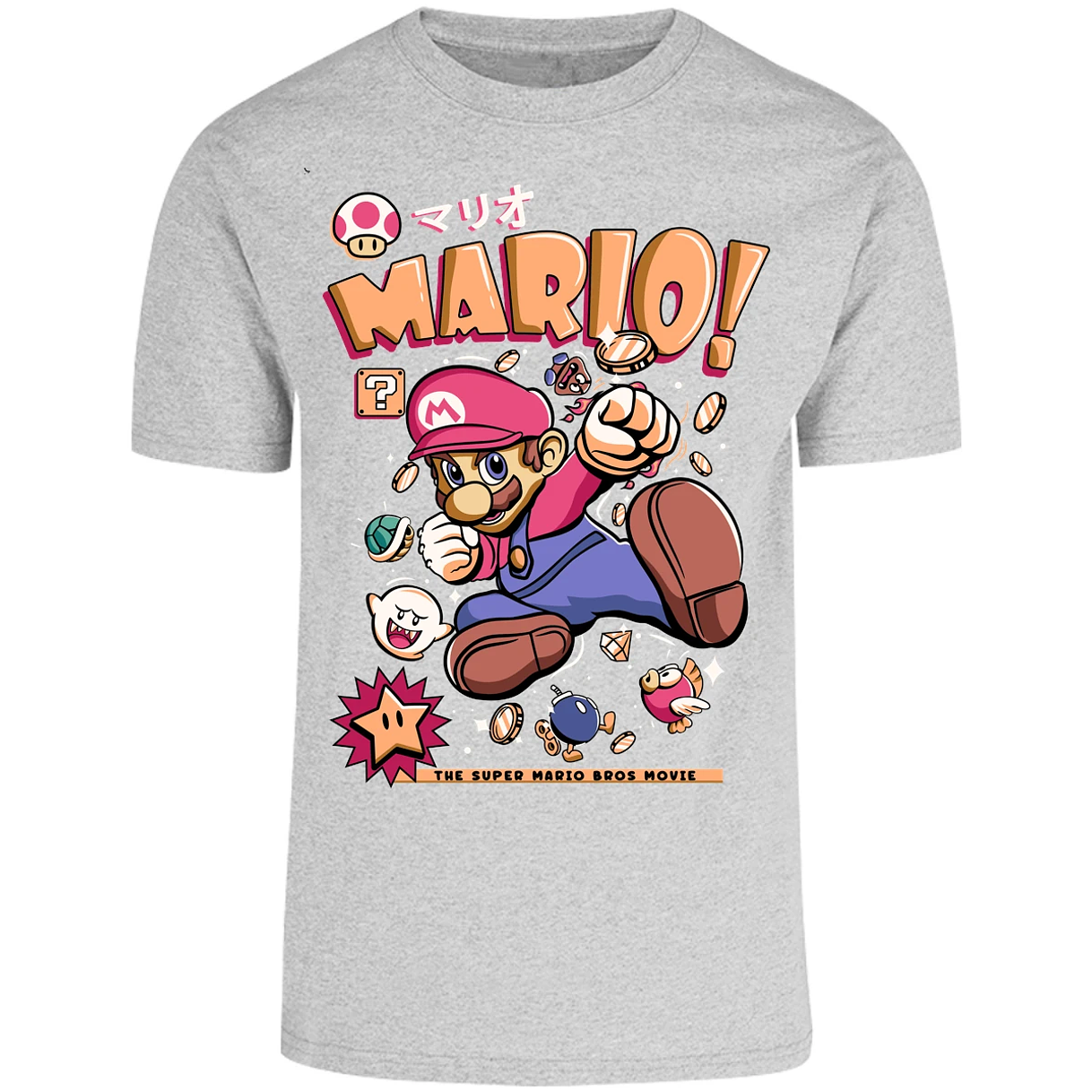 Playera Mario Bros Mario Tee para Adulto 21
