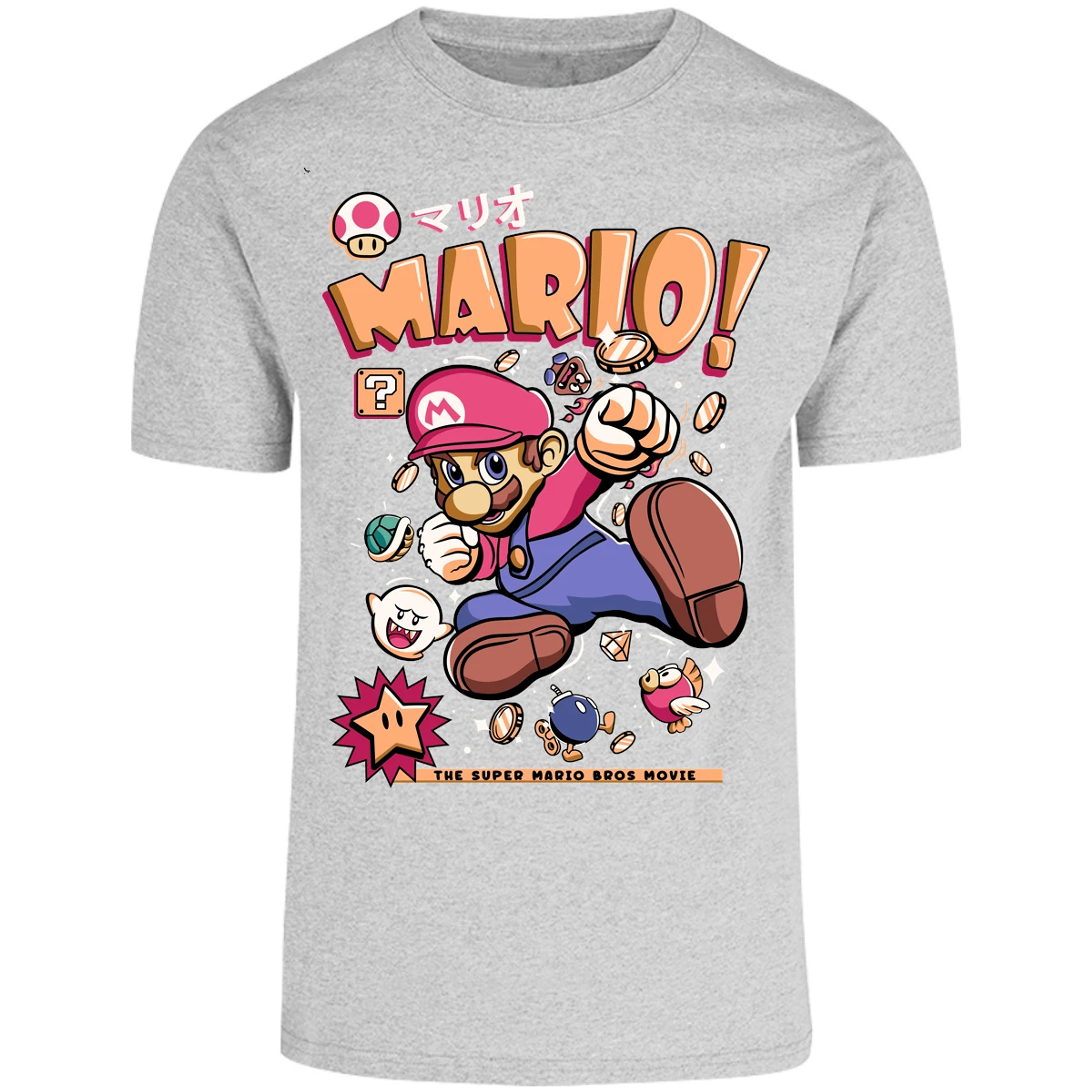 Playera Mario Bros Mario Tee para Adulto 21