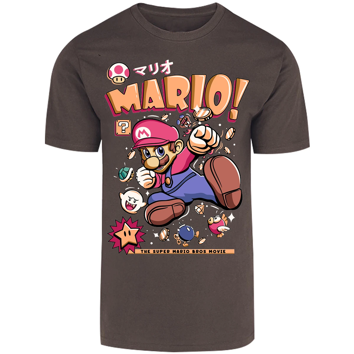 Playera Mario Bros Mario Tee para Adulto 23