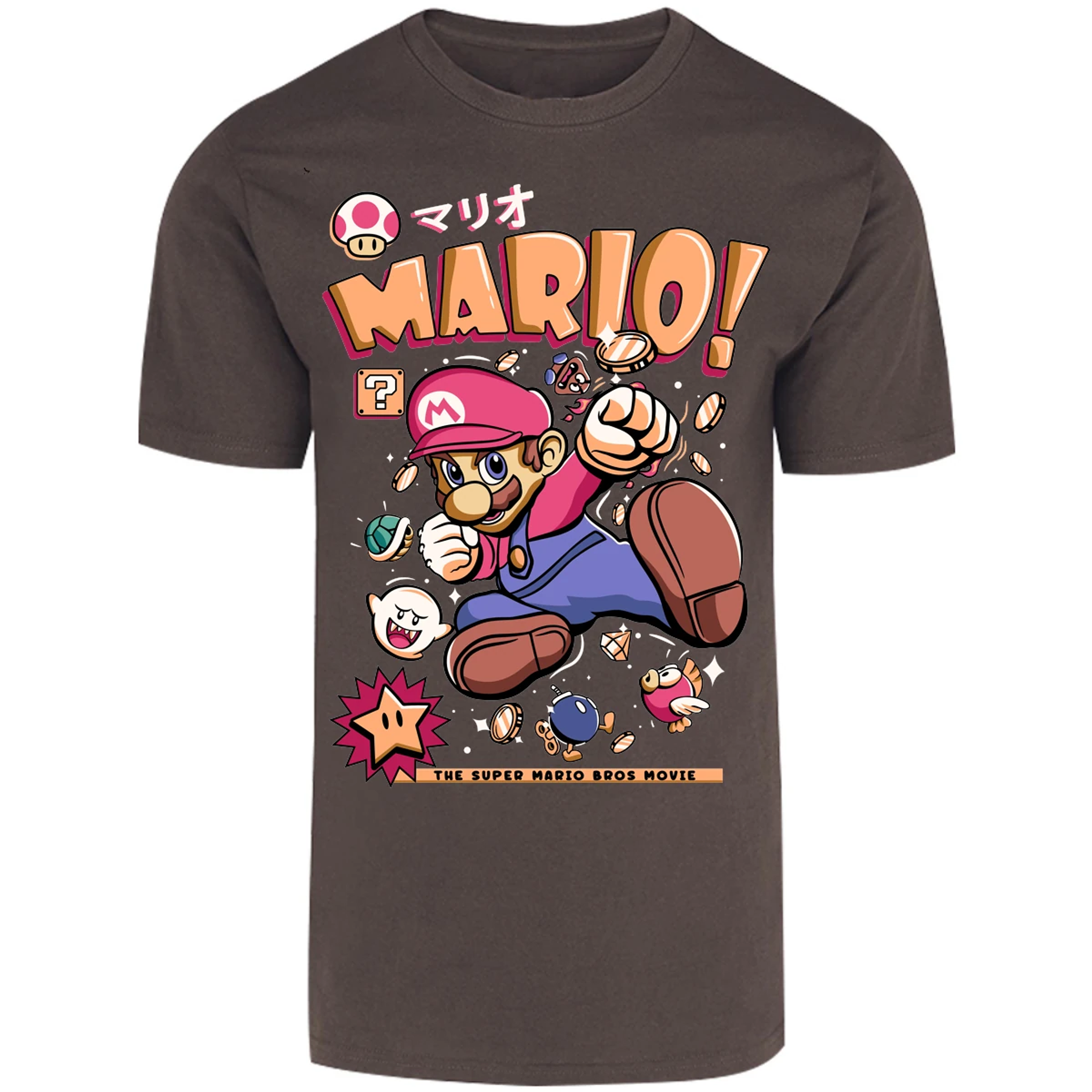 Playera Mario Bros Mario Tee para Adulto 23