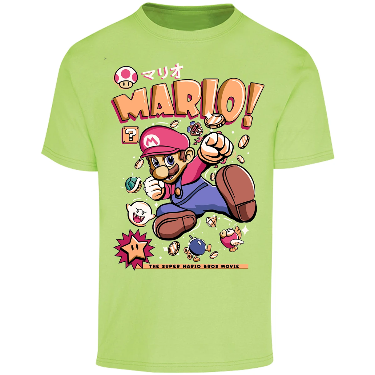 Playera Mario Bros Mario Tee para Adulto 24