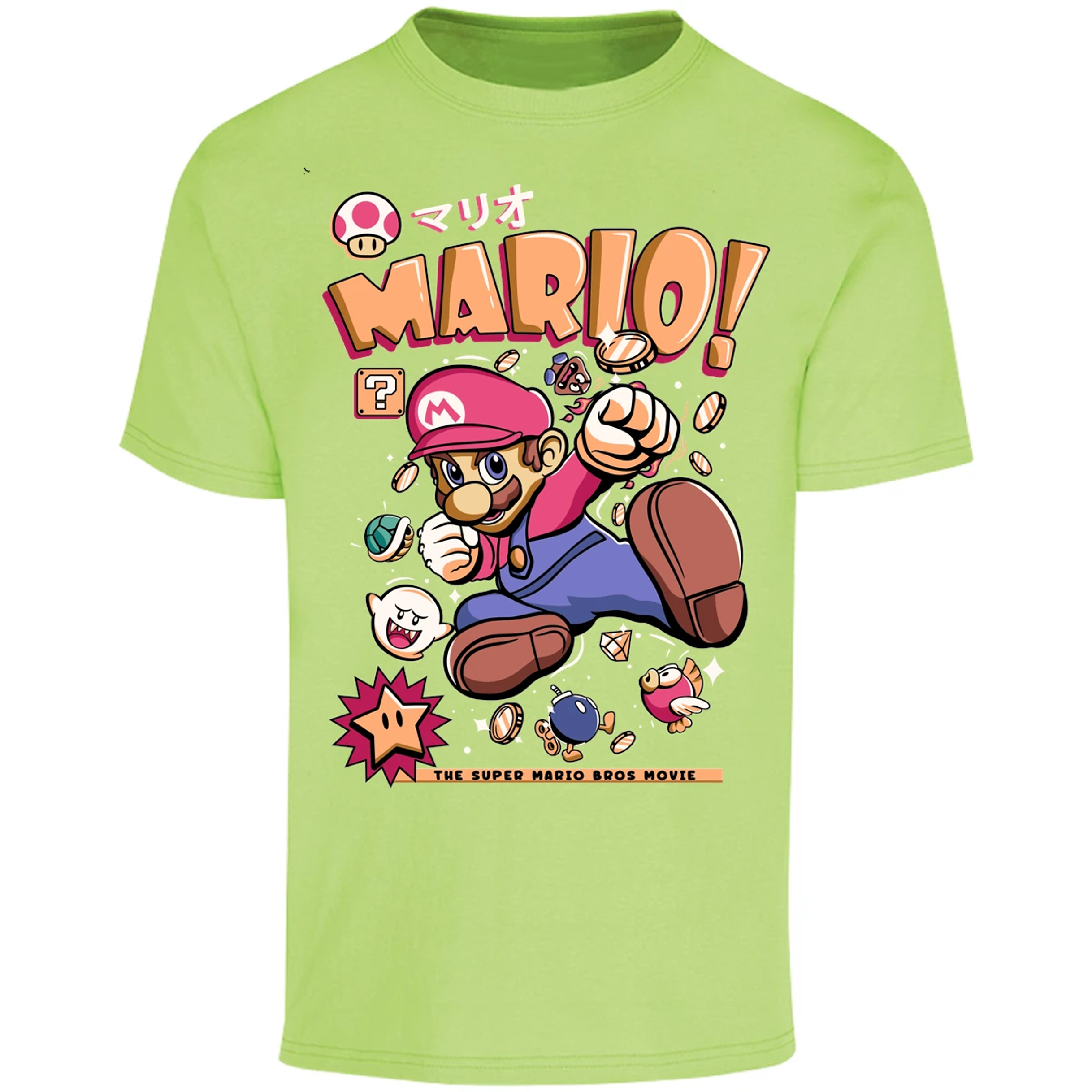 Playera Mario Bros Mario Tee para Adulto 24