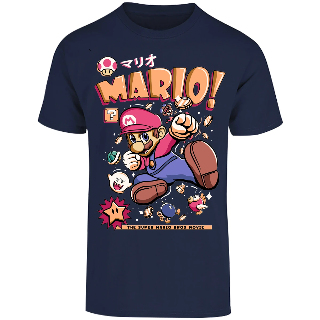 Playera Mario Bros Mario Tee para Adulto 25